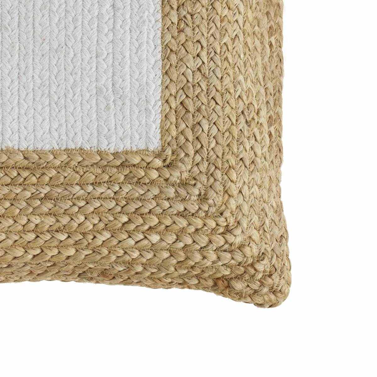 Blank Mind White Square Accent Pillow - Image 5