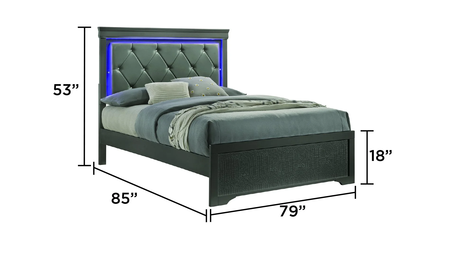 Blaze King 5PC Gray - Image 5