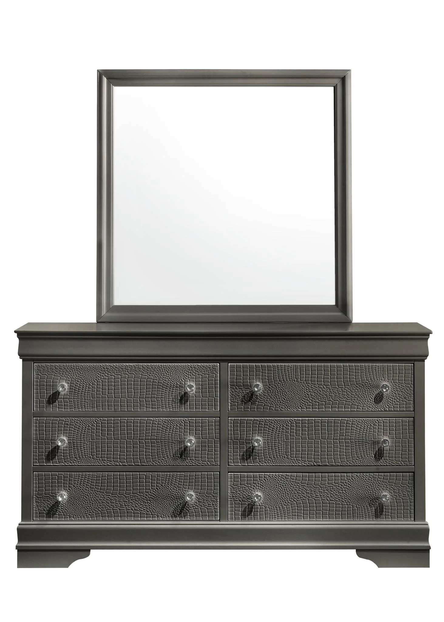 Blaze Queen 4PC Gray - Image 13
