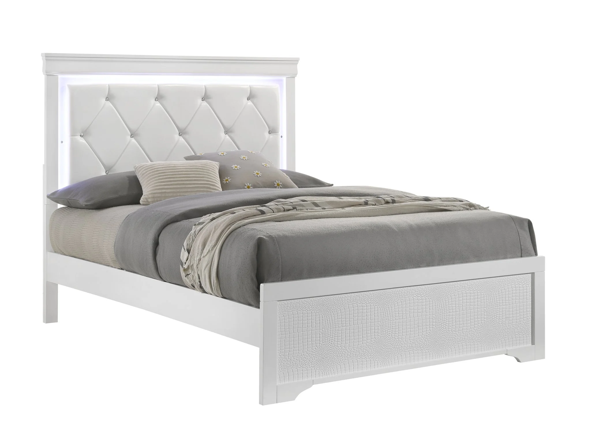 Blaze Queen 5PC White - Image 2