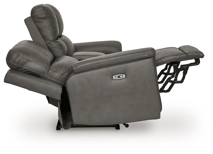 Bleckley Power Reclining Loveseat with Console - Image 19
