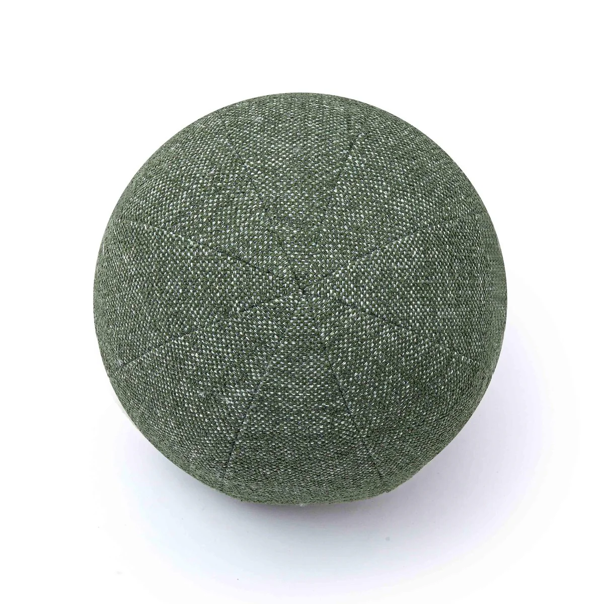 Boba Forest Green Textured Basketweave 9 inch Pillow - Image 4