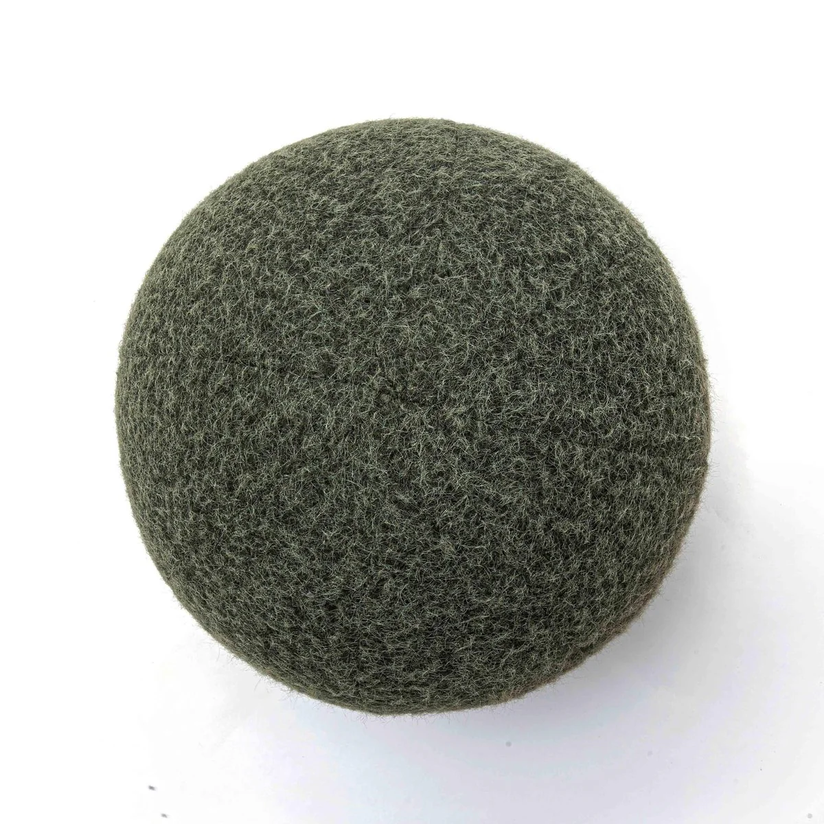Boba Green Long Mohair 14 inch Pillow - Image 4