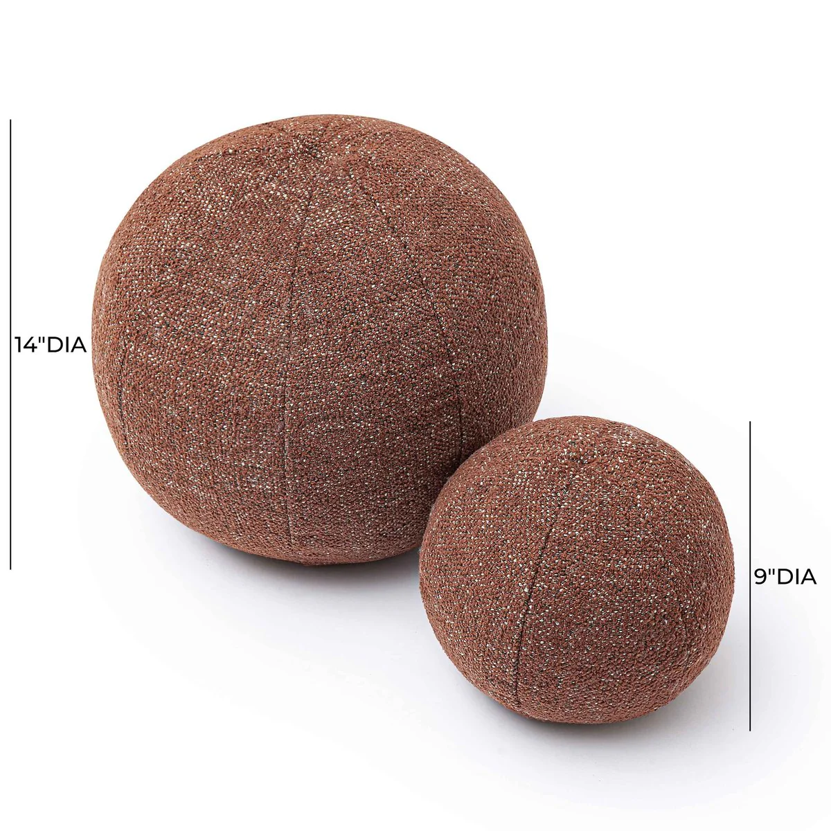 Boba Red Sedona Textured Basketweave 9 inch Pillow - Image 6