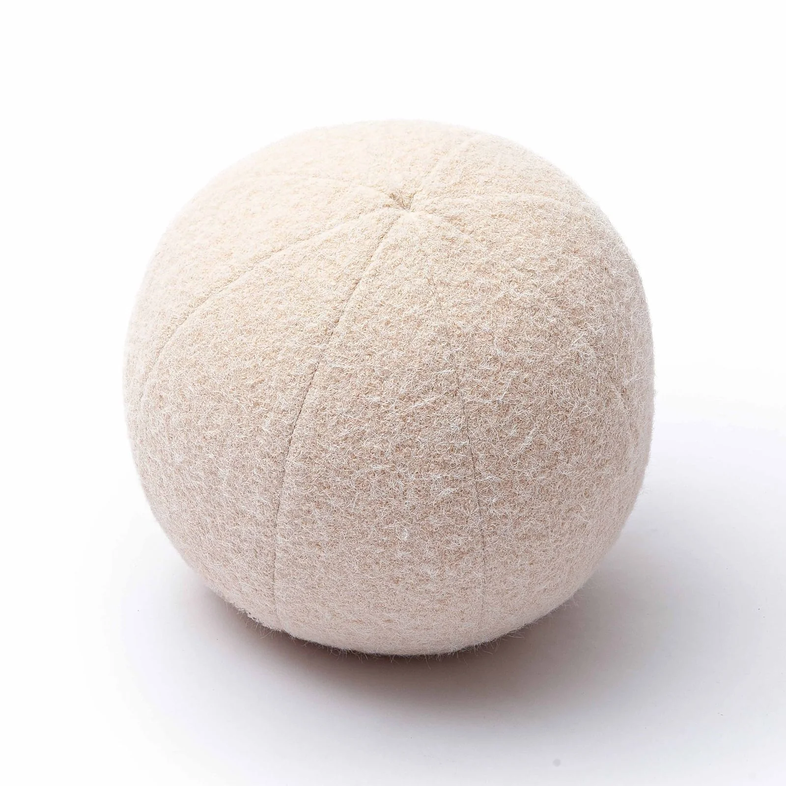 Boba Rose-Tan Long Mohair 14 inch Pillow - Image 3