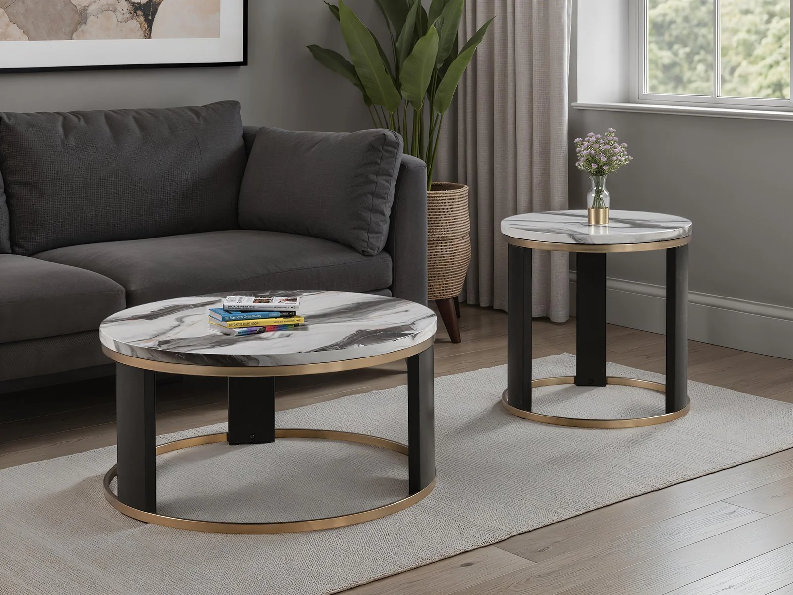 Bogor Round End Table - Image 2