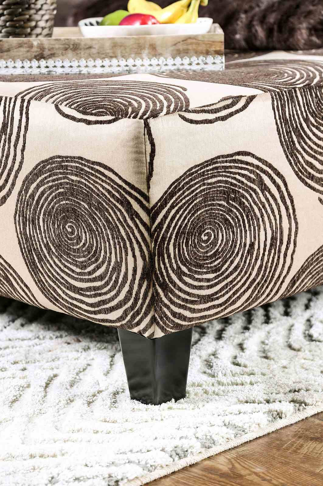Bonaventura Ottoman, Brown - Image 3
