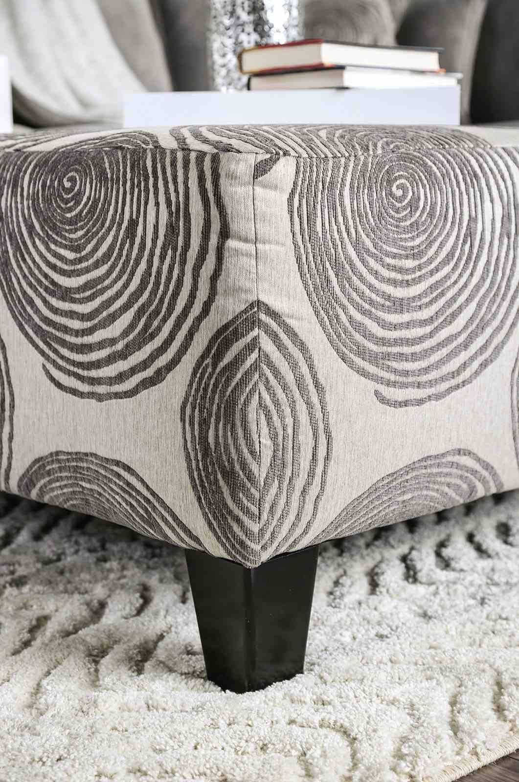 Bonaventura Ottoman, Gray - Image 4
