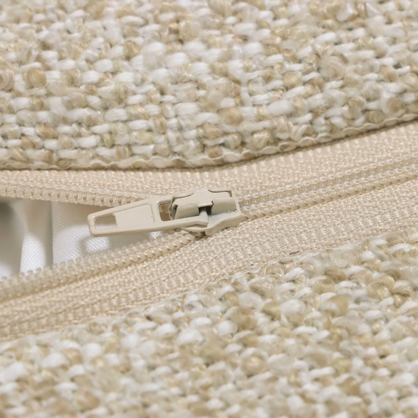 Bonney Rust Orange Boucle Accent Cushion - COVER - Image 5