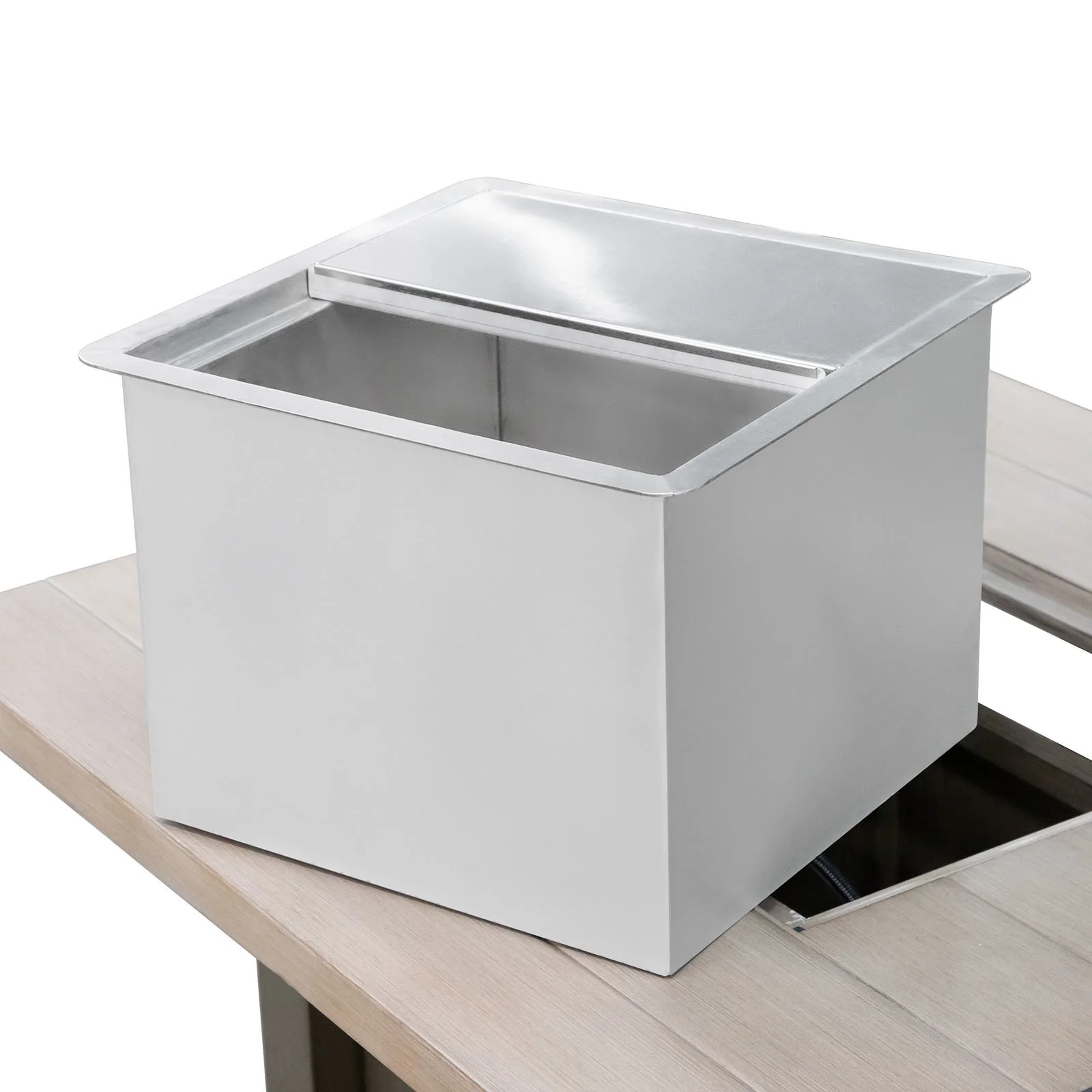 Bordeaux Dining Table w/ Fire Pit & Cooler - Image 4