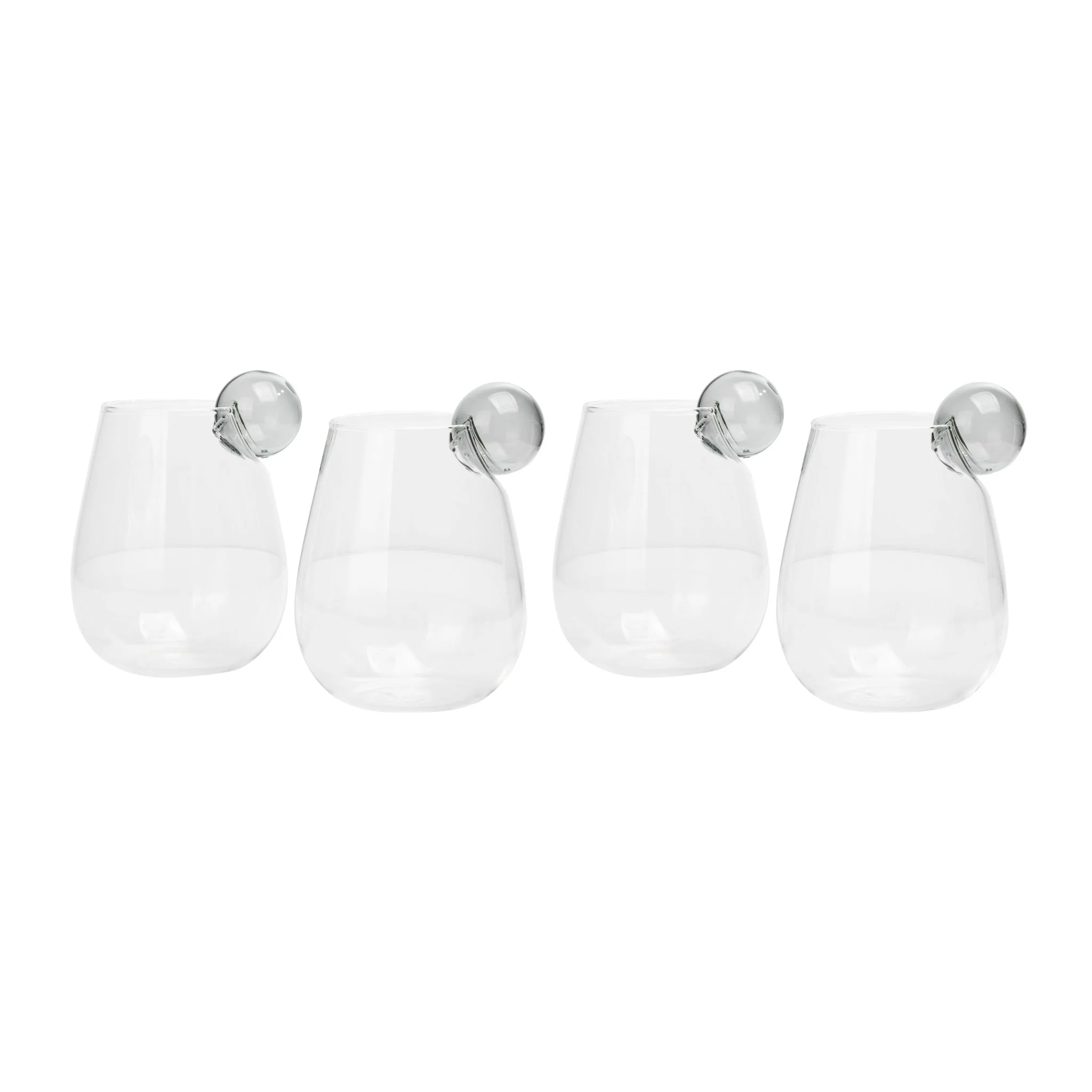 Boule Clear Water Glass - Set of 4 - Image 4