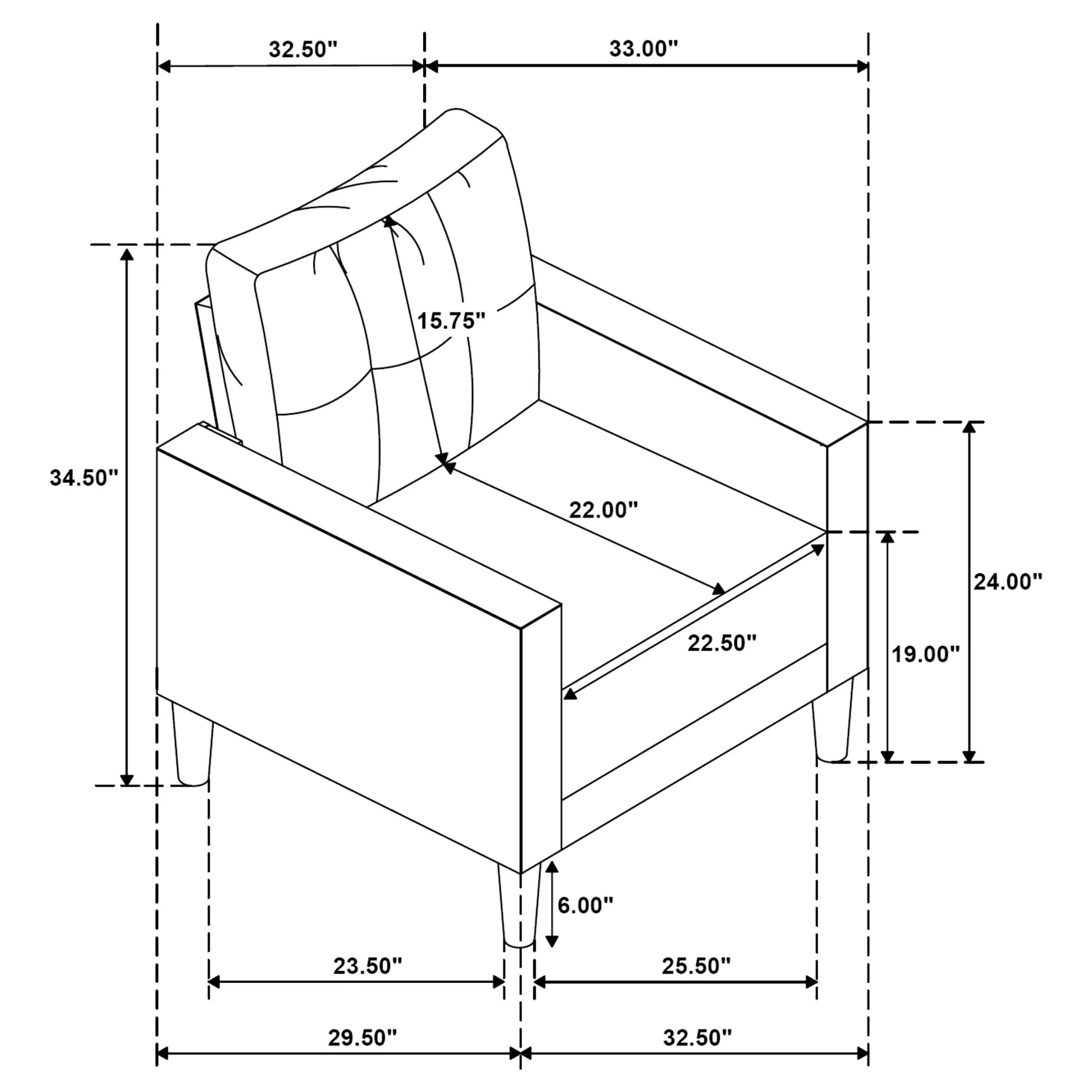 Bowen II Accent Chair - Image 23