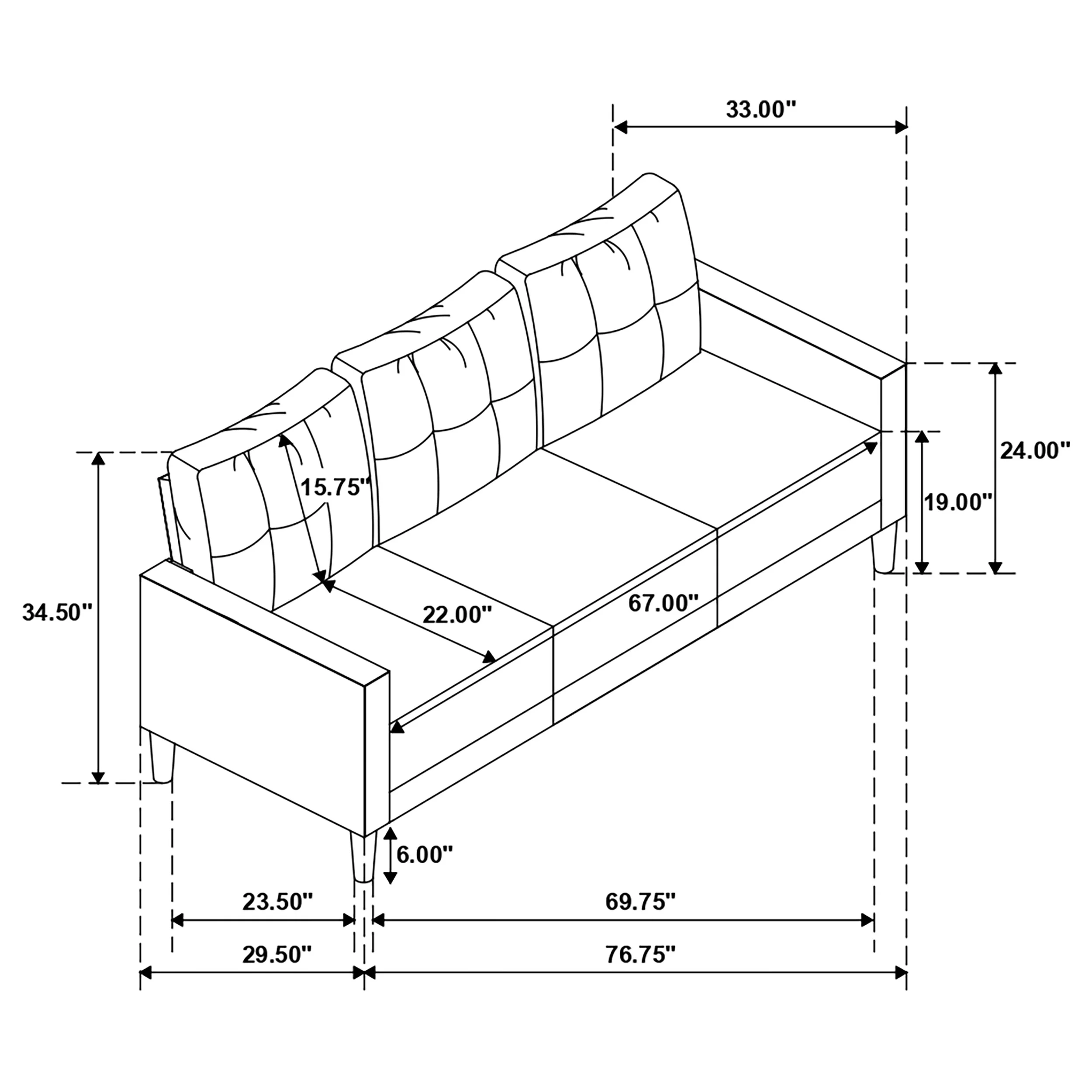 Bowen Sofa Set - Image 28
