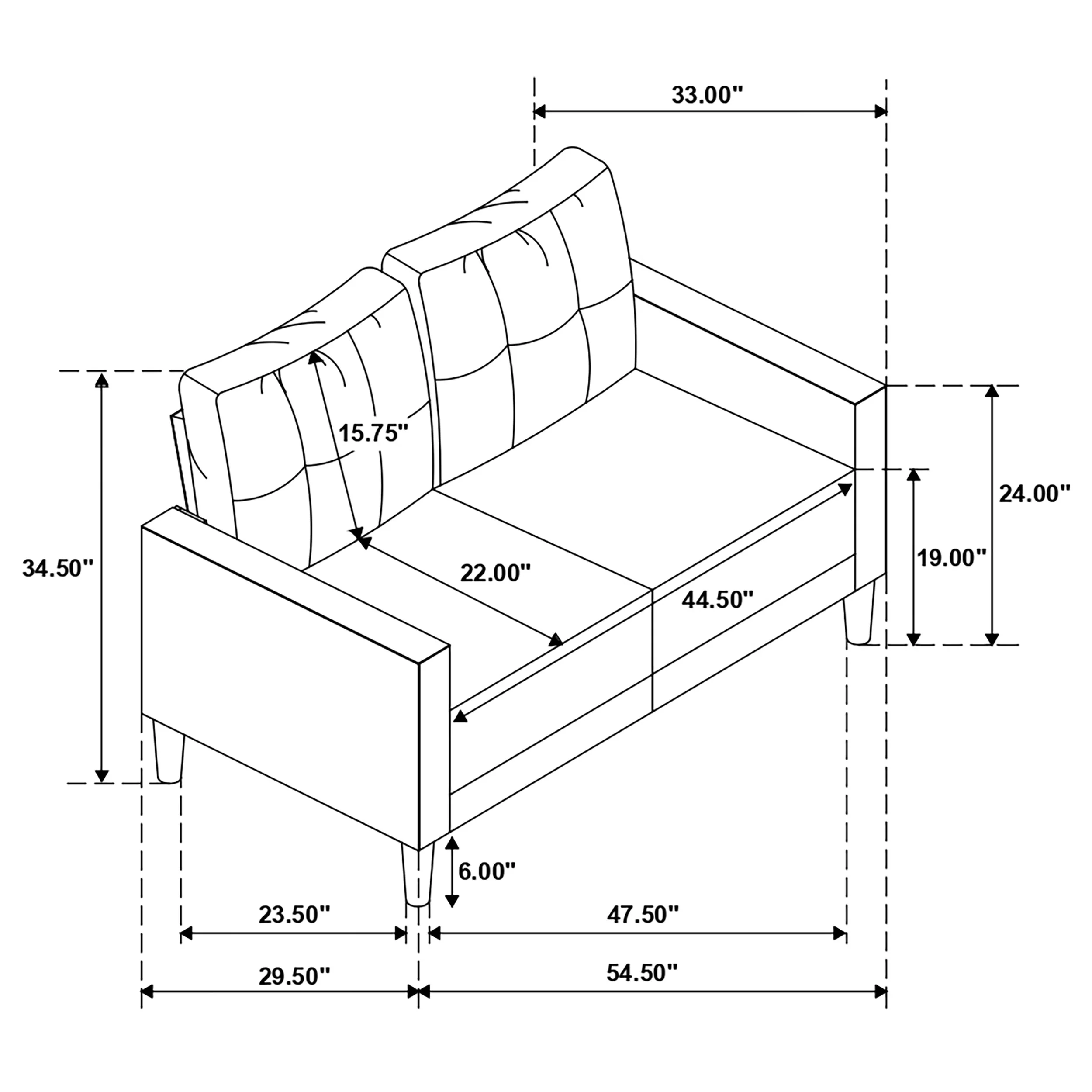 Bowen Sofa Set - Image 58