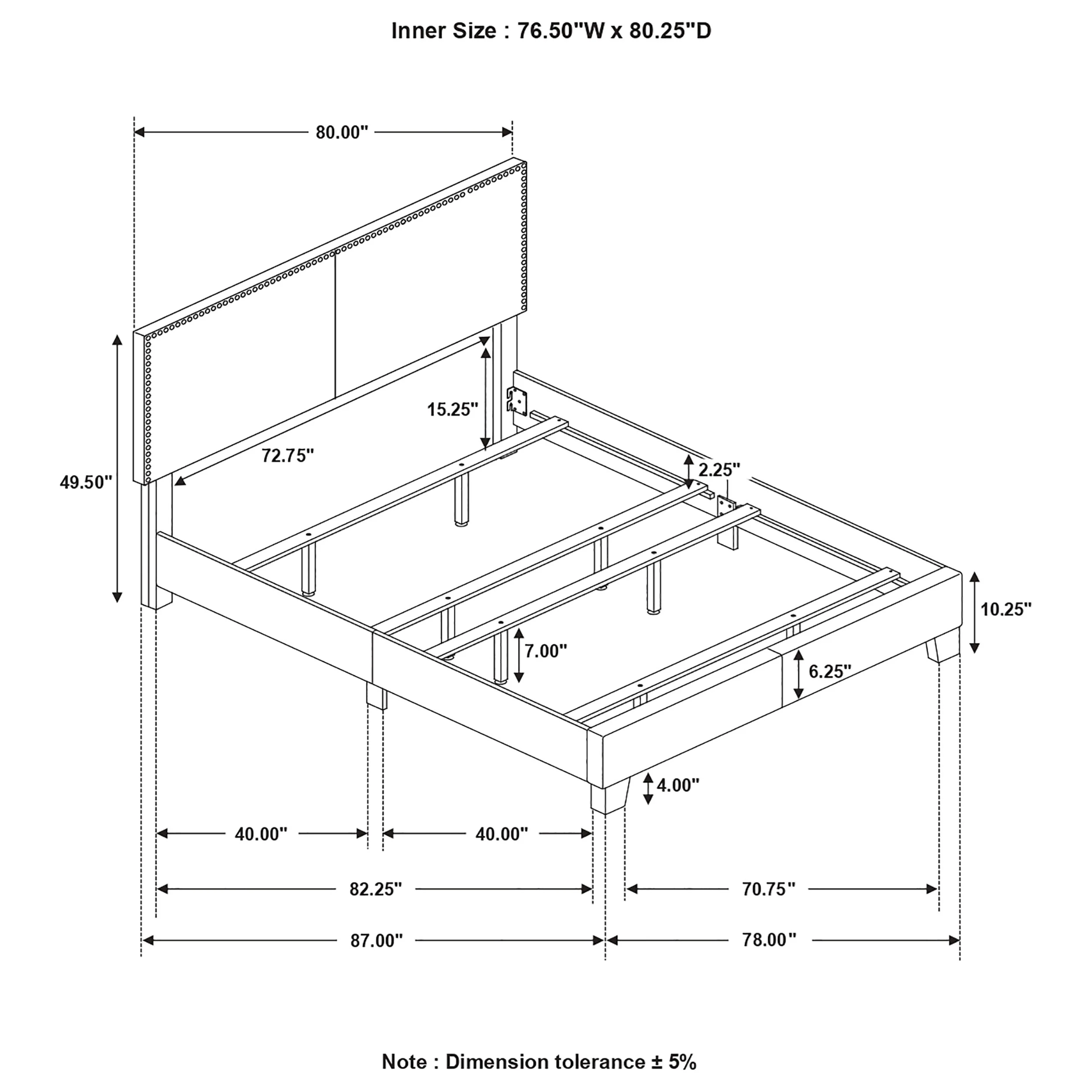 Boyd Panel Bed - Image 12