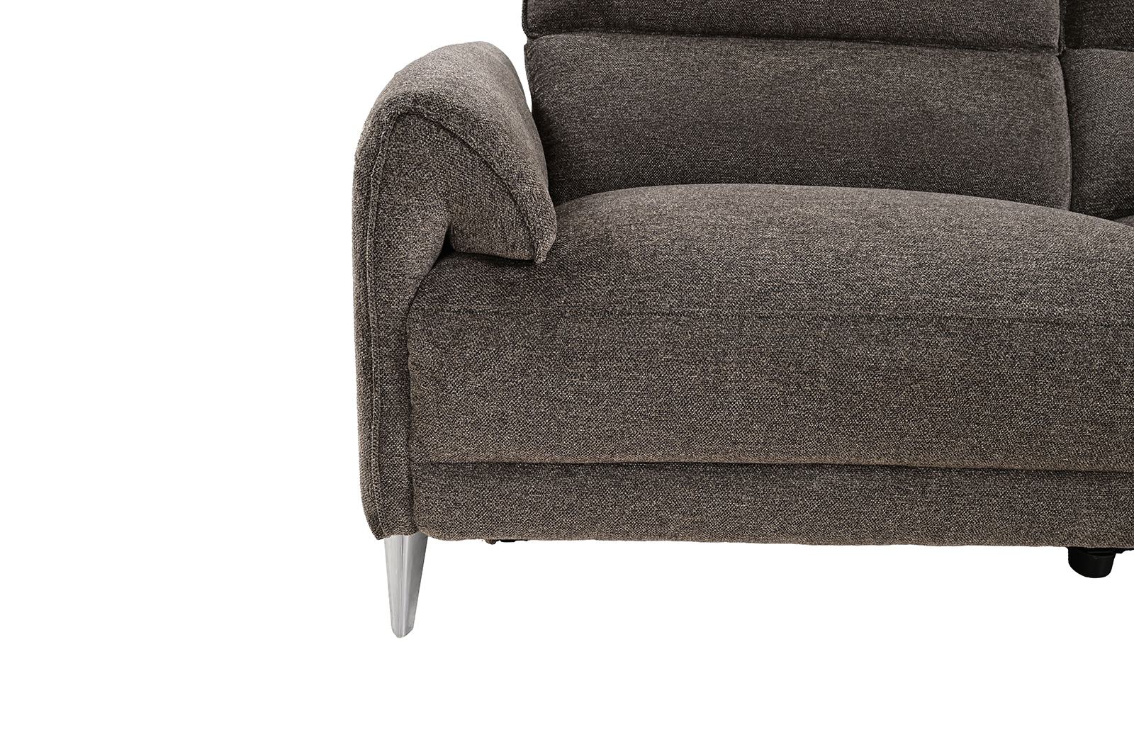 Brande Power Sectional, Right Chaise, Brown - Image 6