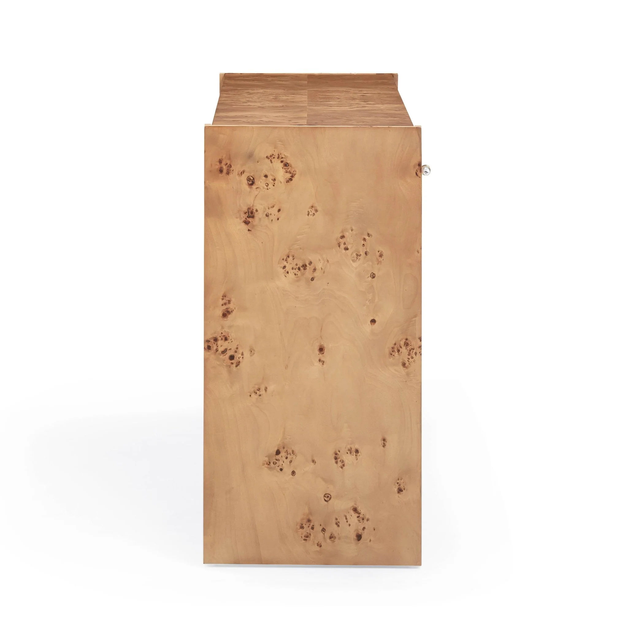 Brandyss Honey Burl Console Table - Image 4