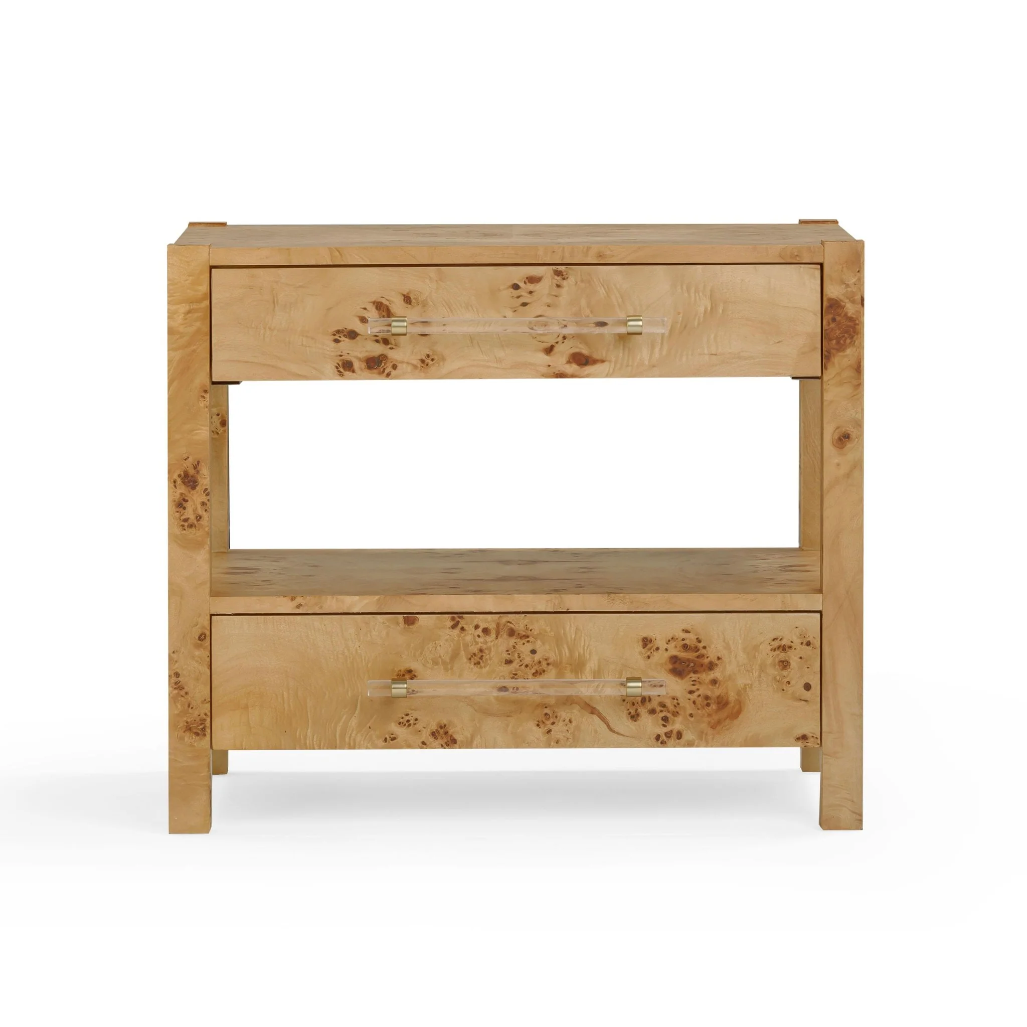 Brandyss Honey Burl Nightstand - Image 3