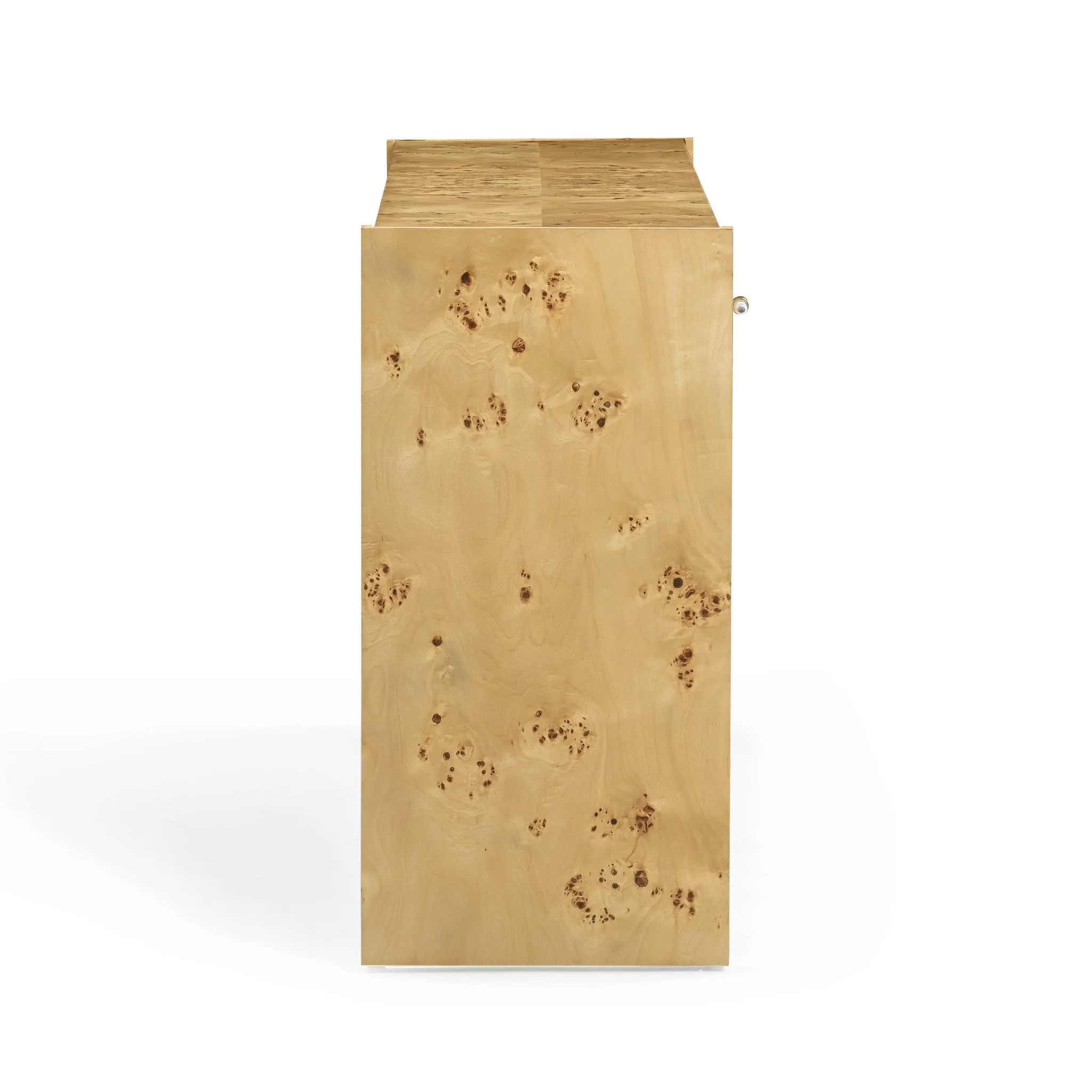 Brandyss Natural Burl Console Table - Image 4