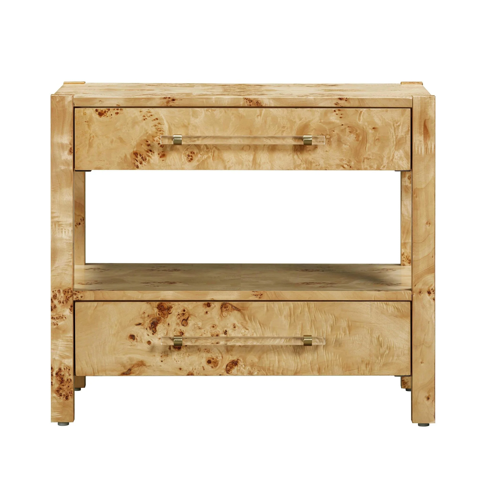 Brandyss Natural Burl Nightstand - Image 3