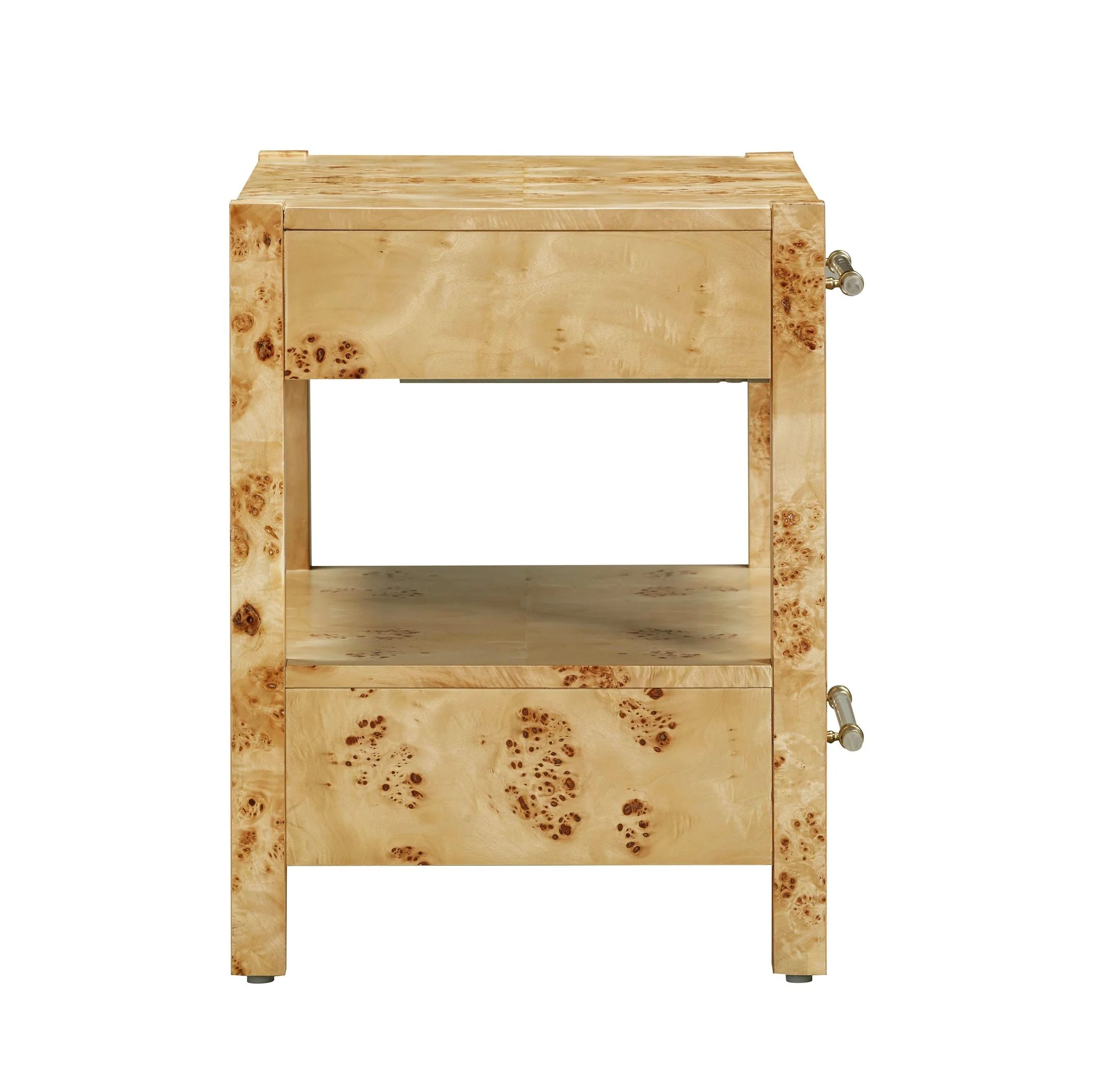 Brandyss Natural Burl Nightstand - Image 5