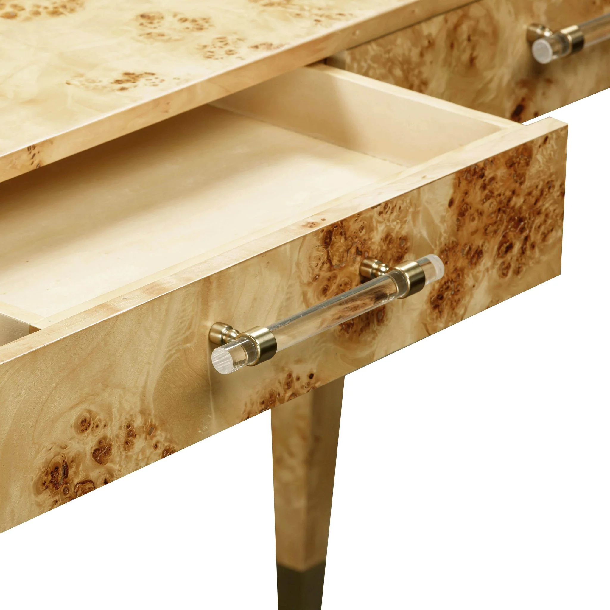 Brandyss Natural Burl Work Desk - Image 5
