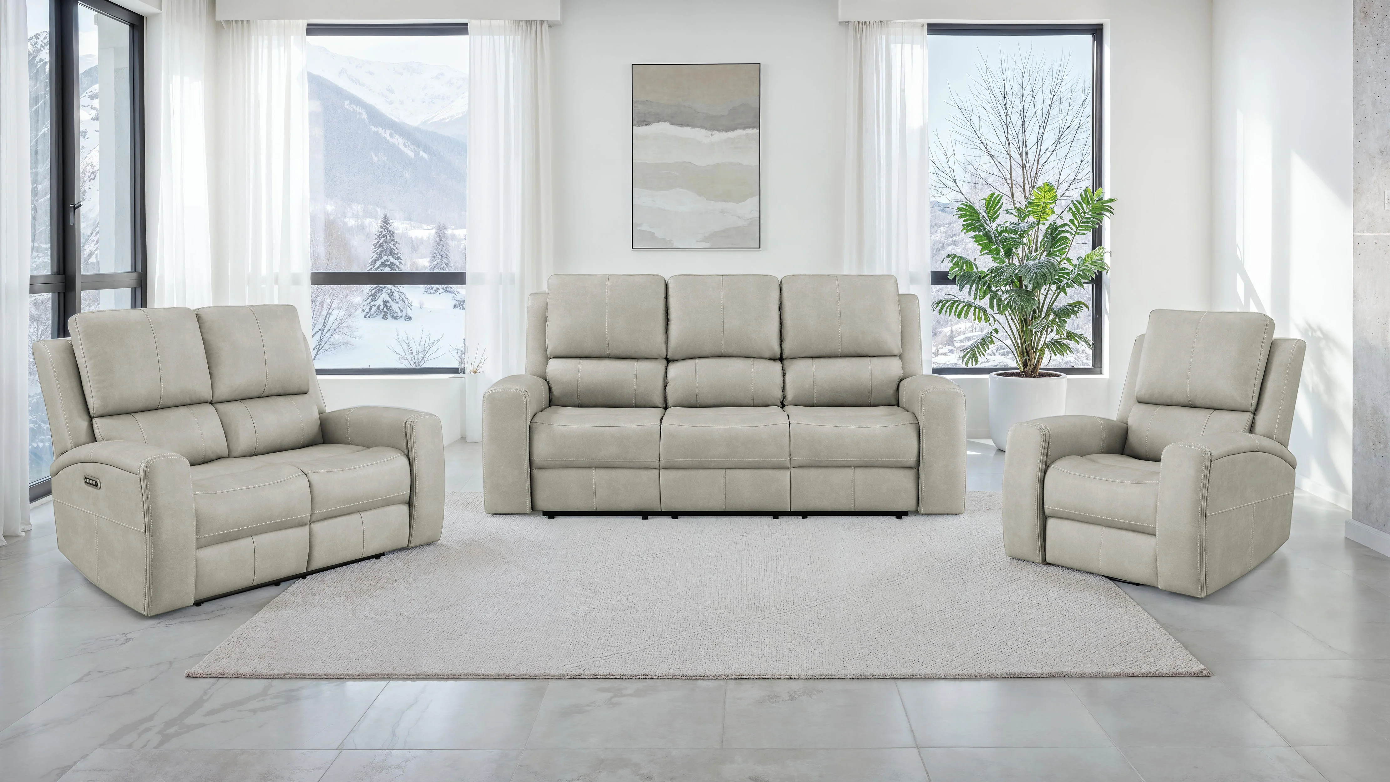 Brickston Triple Power Reclining Sofa - Image 30