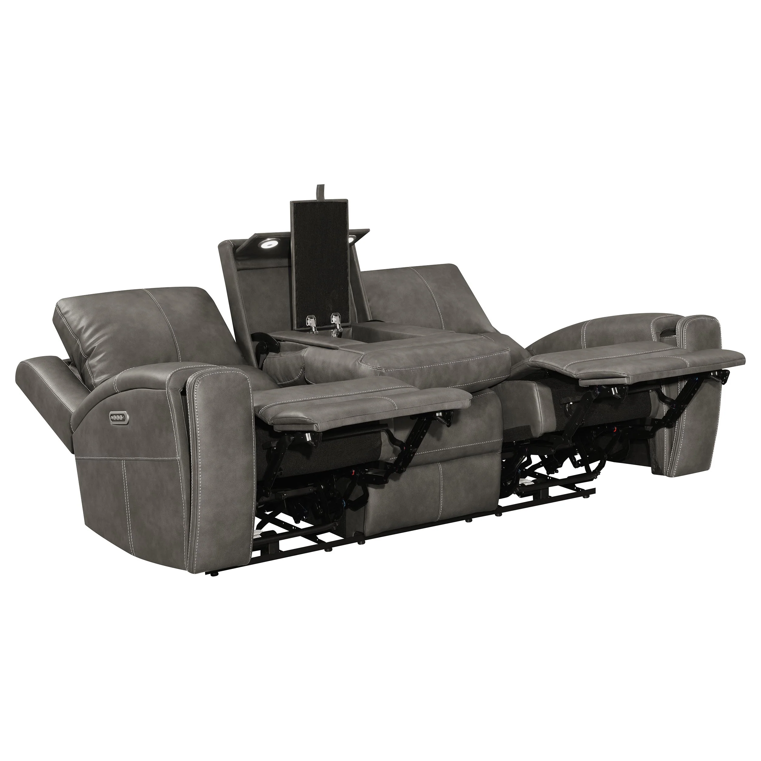 Brickston Triple Power Reclining Sofa Set - Image 4
