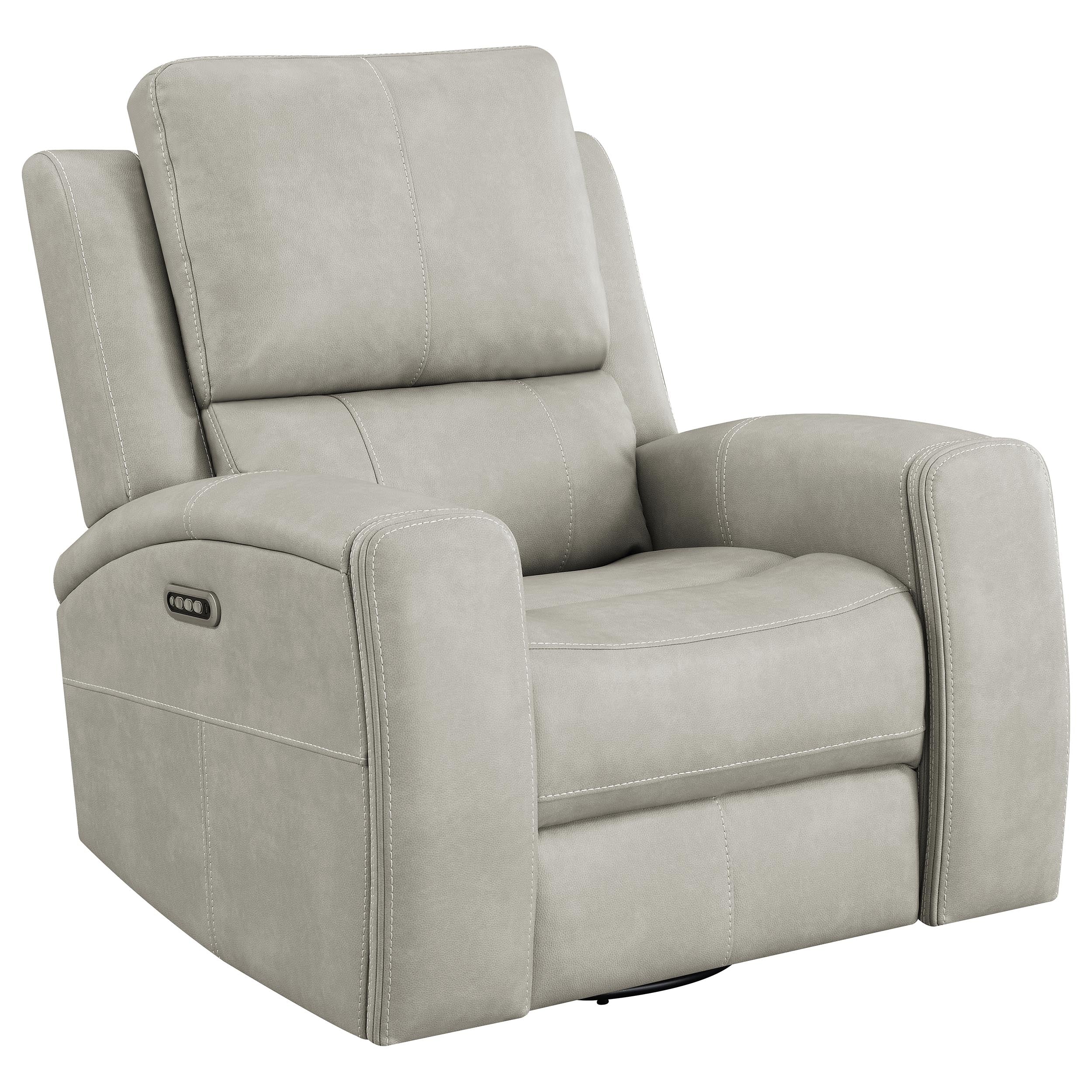 Brickston Triple Power Swivel Glider Recliner - Image 16