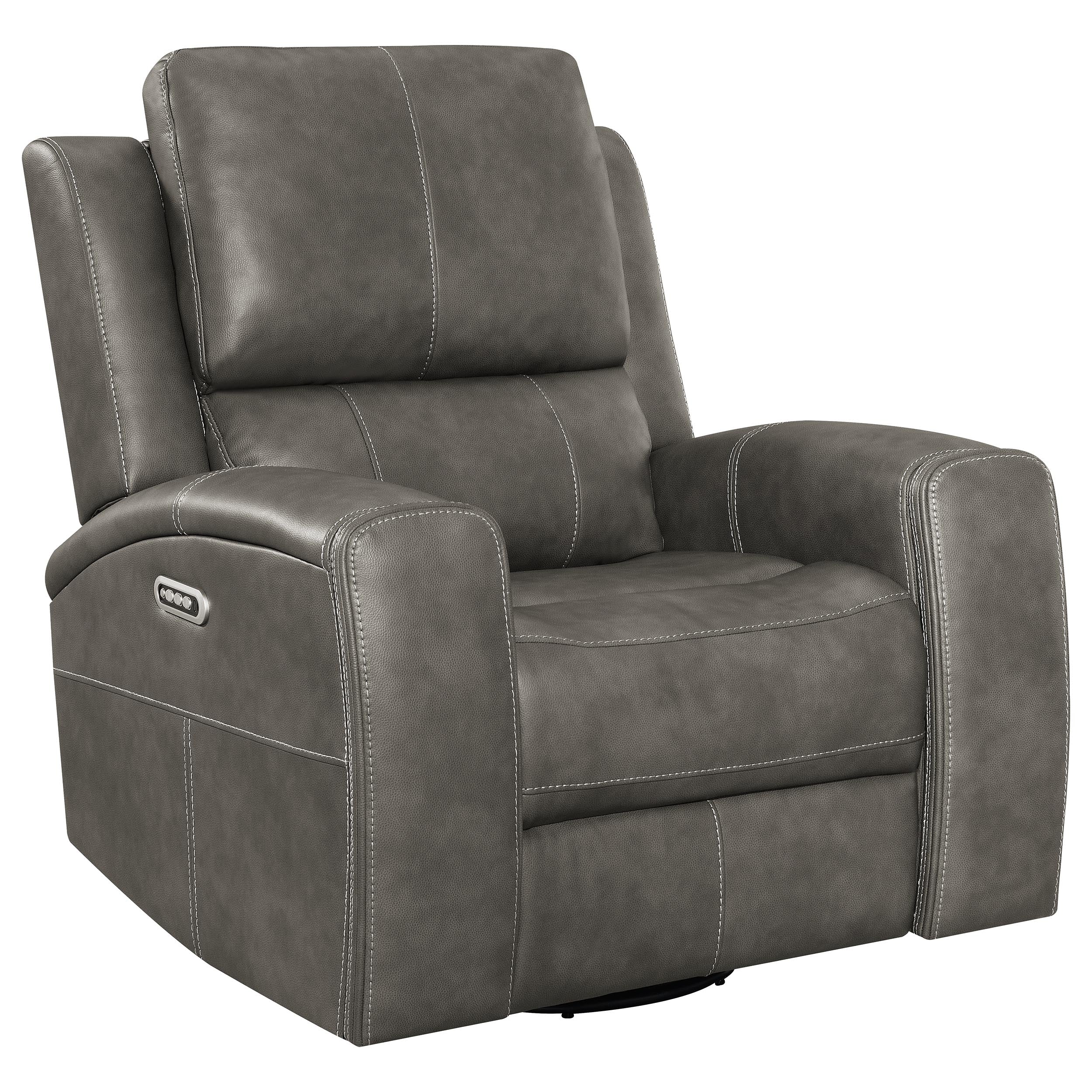Brickston Triple Power Swivel Glider Recliner - Image 3