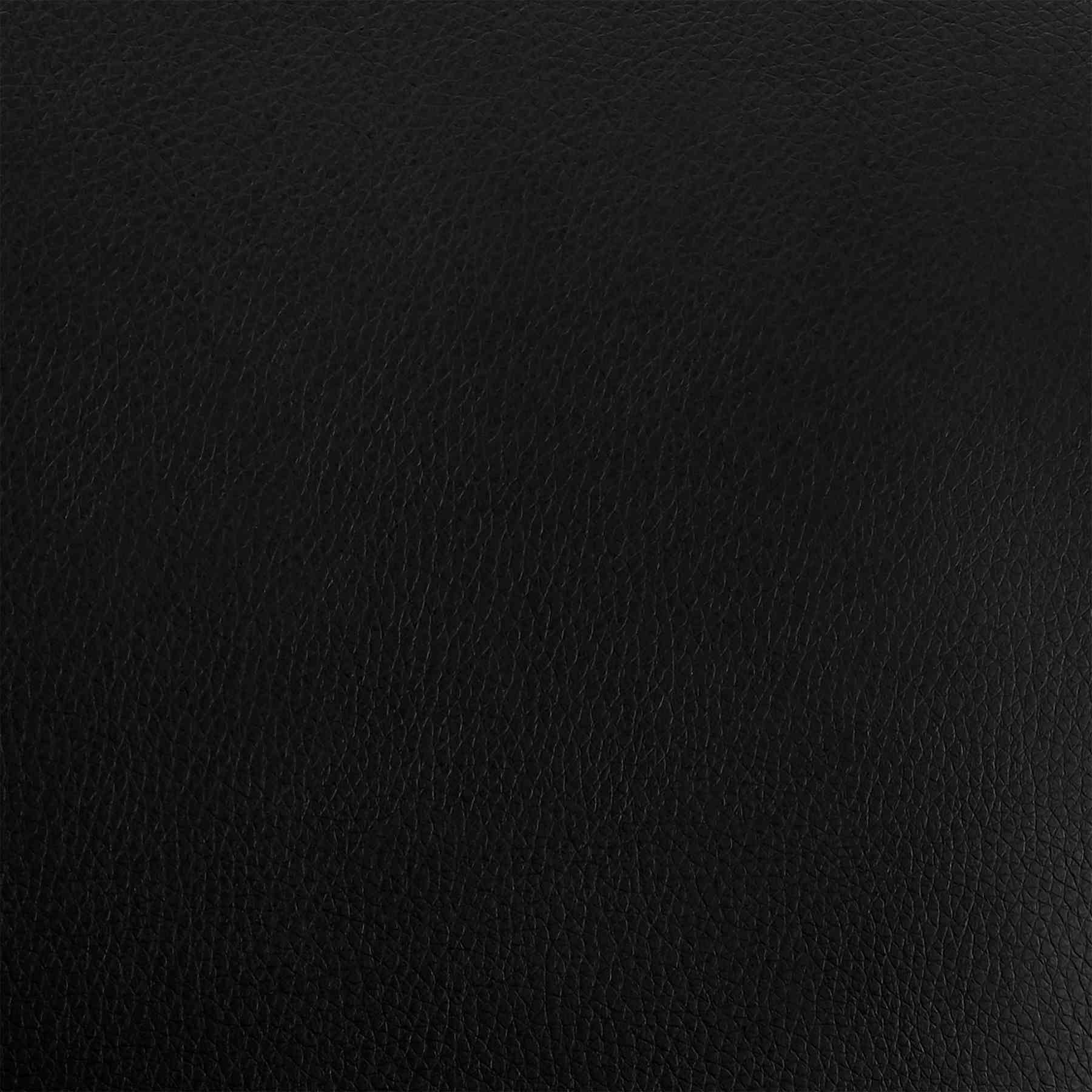 Brigden Black Faux Leather and Black Metal Swivel 30" Bar Stool - Image 9