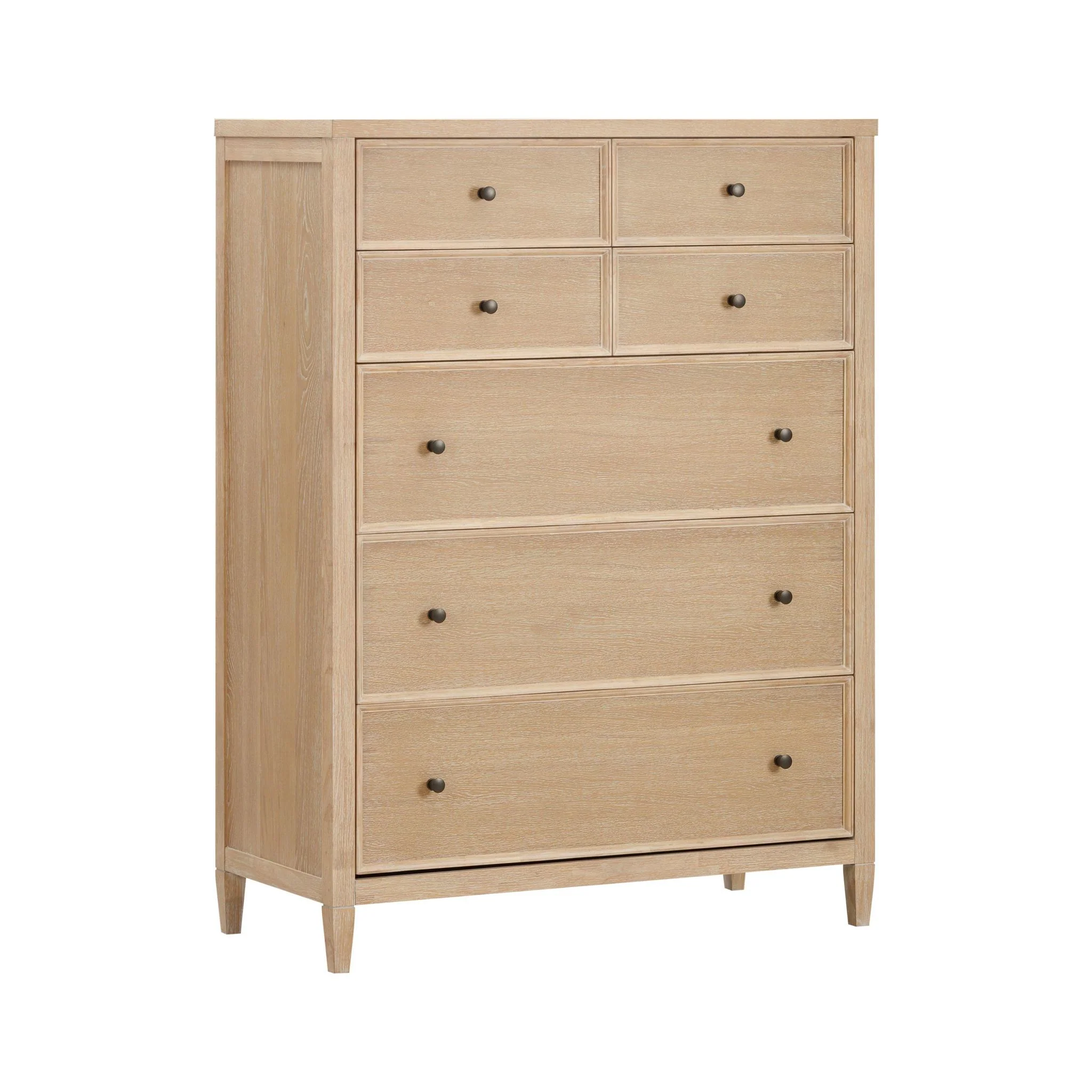 Bristol Park Whitewashed Oak Wood Chest - Image 4
