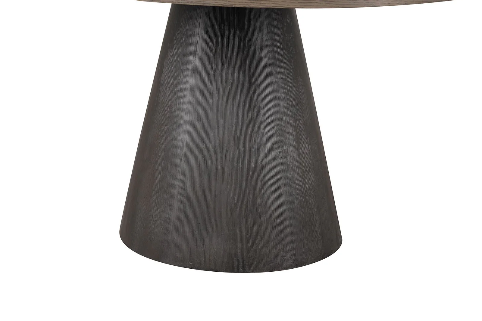 Broager Round Table, Rustic Oak/Dark Walnut - Image 5