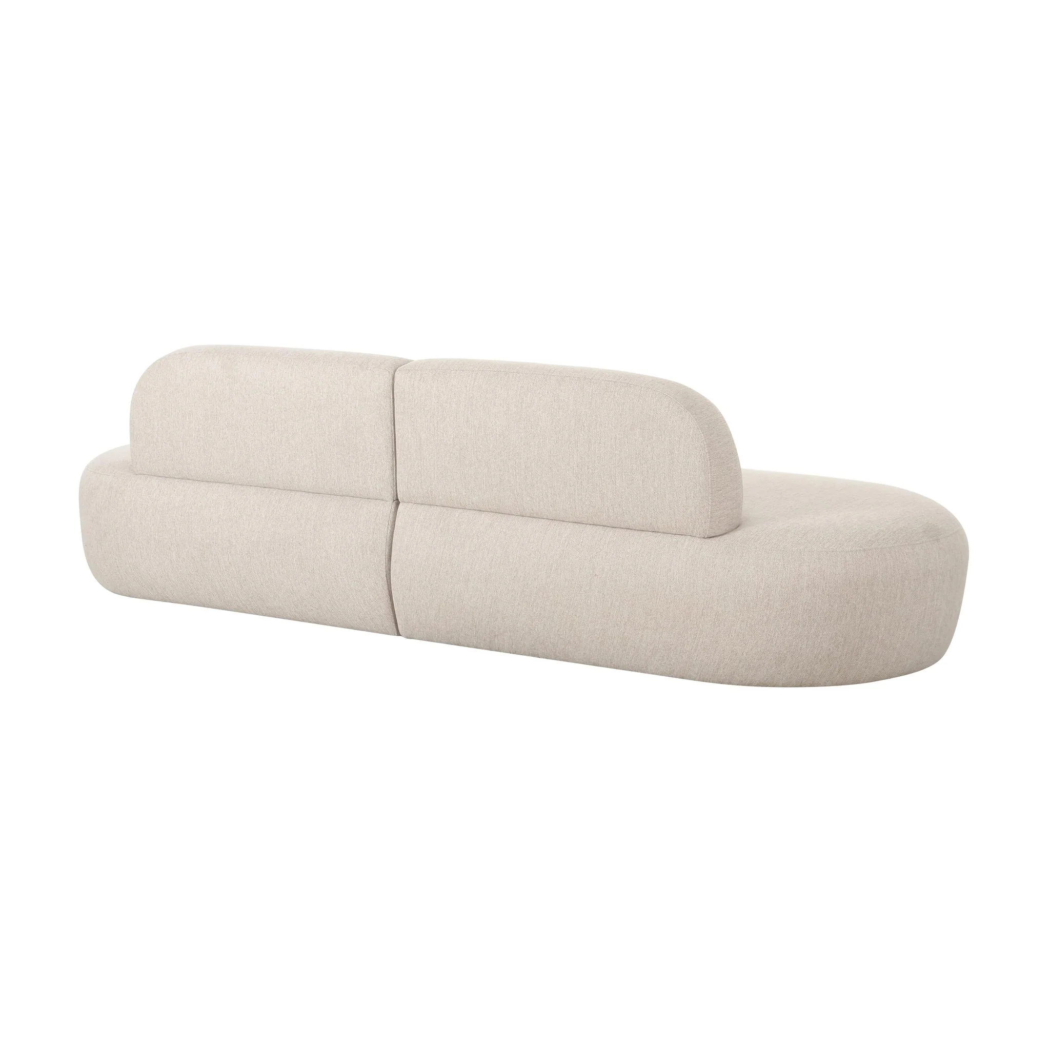 Broohah Beige Linen Sofa - Image 4