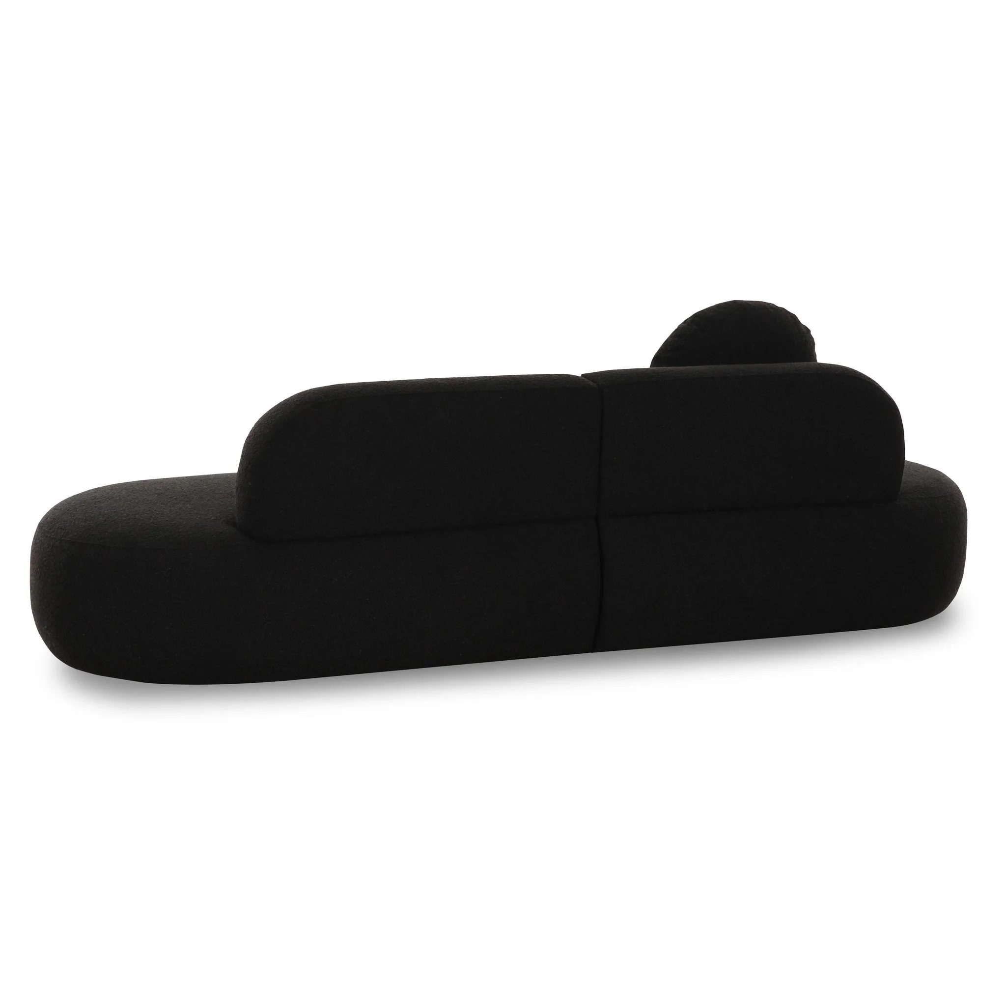 Broohah Black Boucle Sofa - Image 6
