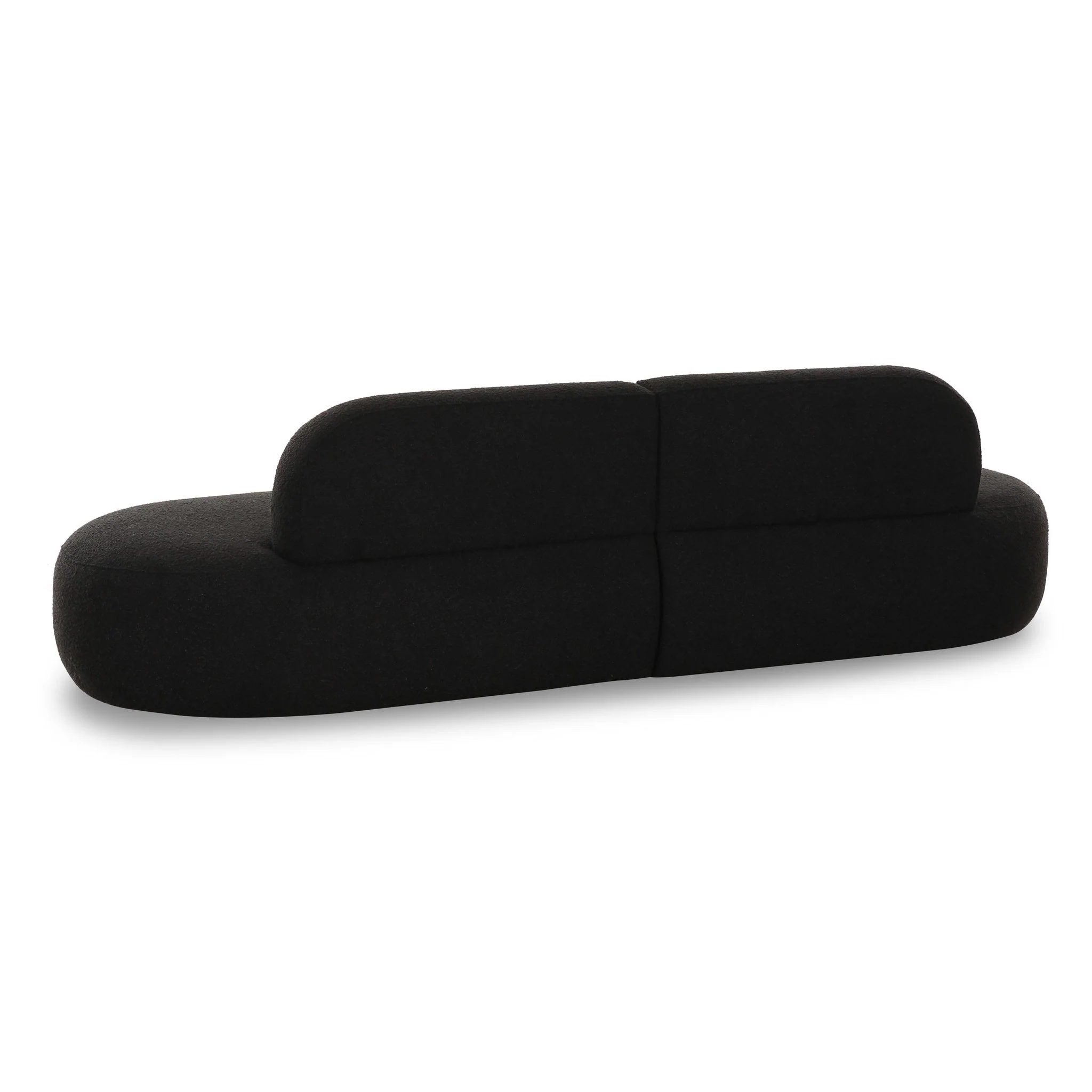 Broohah Black Boucle Sofa - Image 7