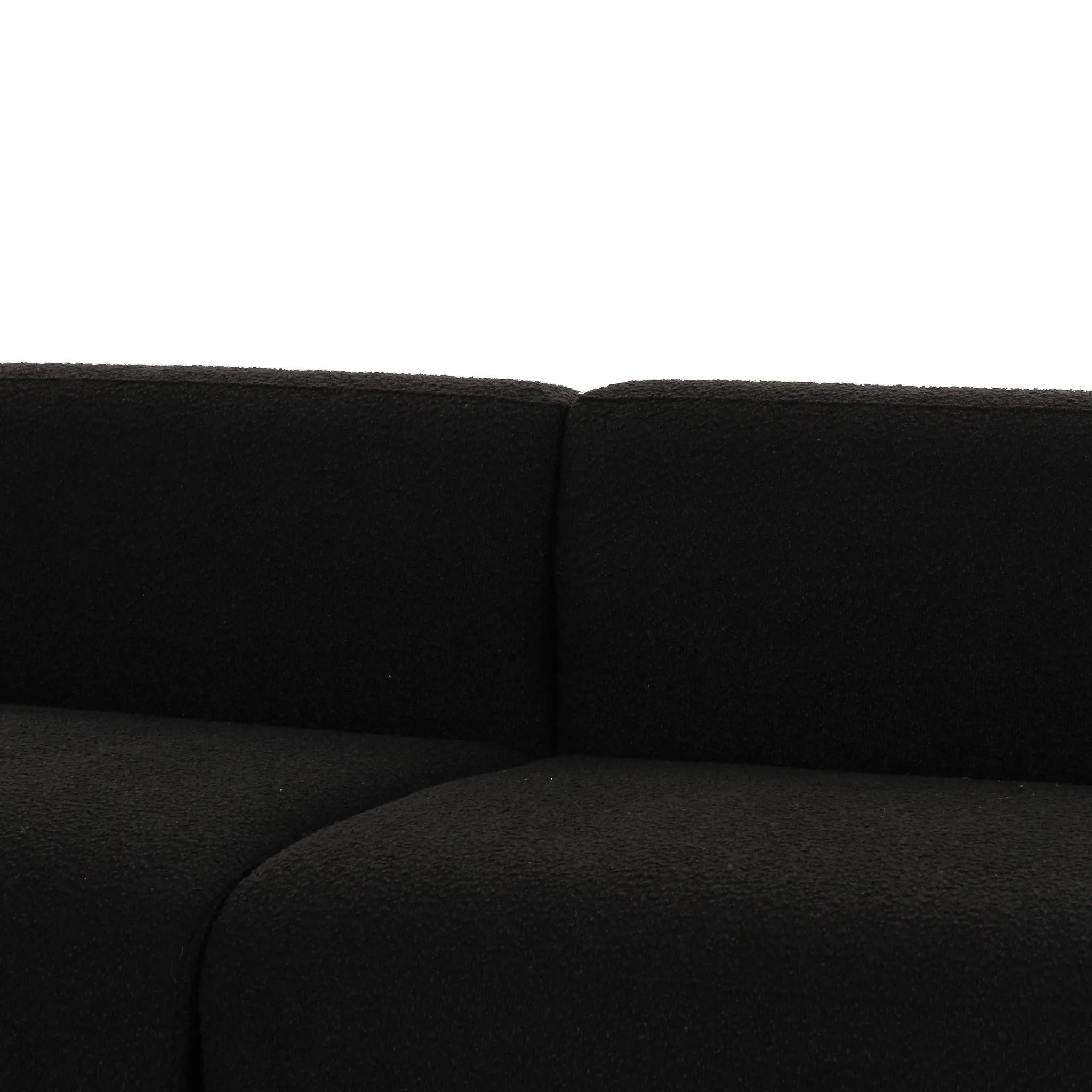 Broohah Black Boucle Sofa - Image 8