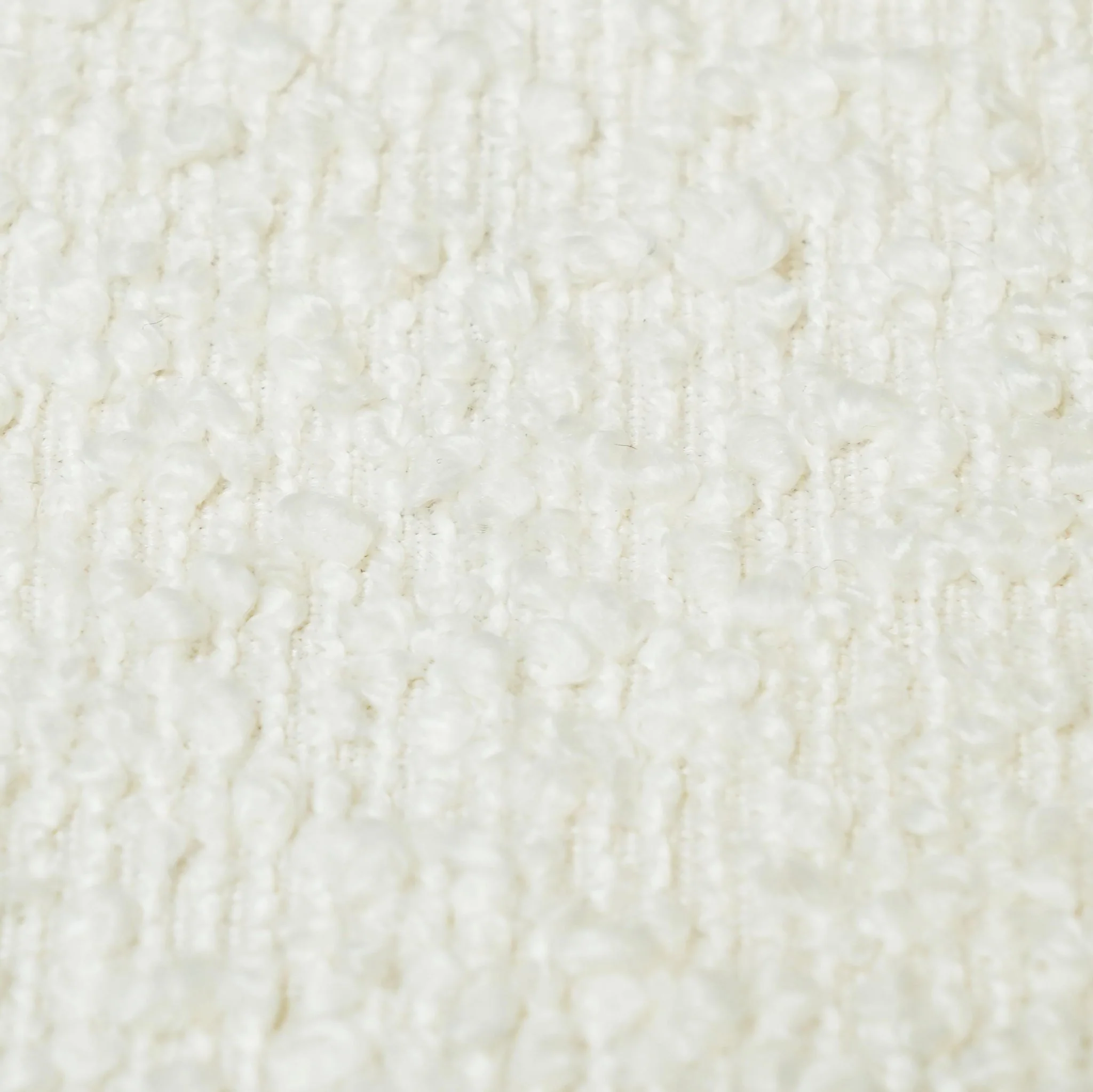 Broohah Cream Boucle Ottoman - Image 4