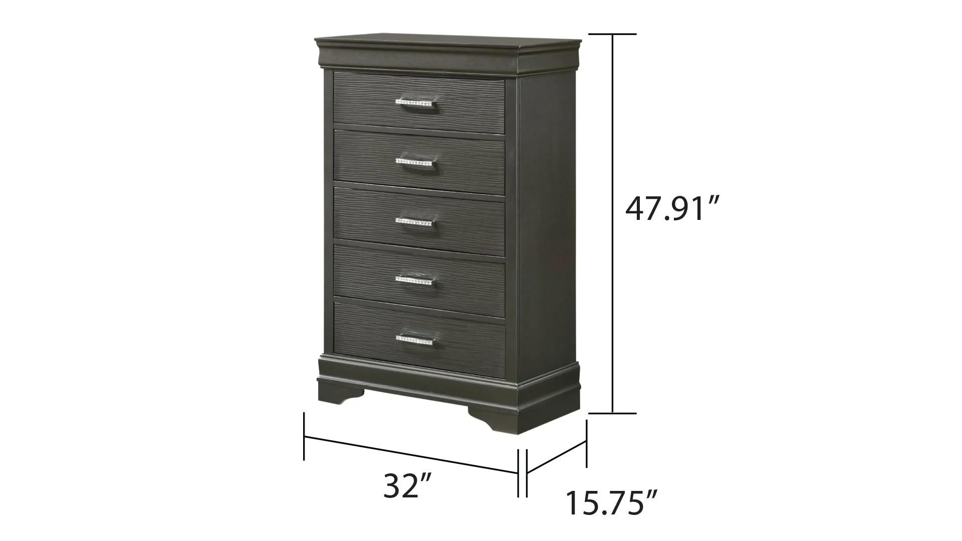 Brooklyn Chest Gray - Image 6