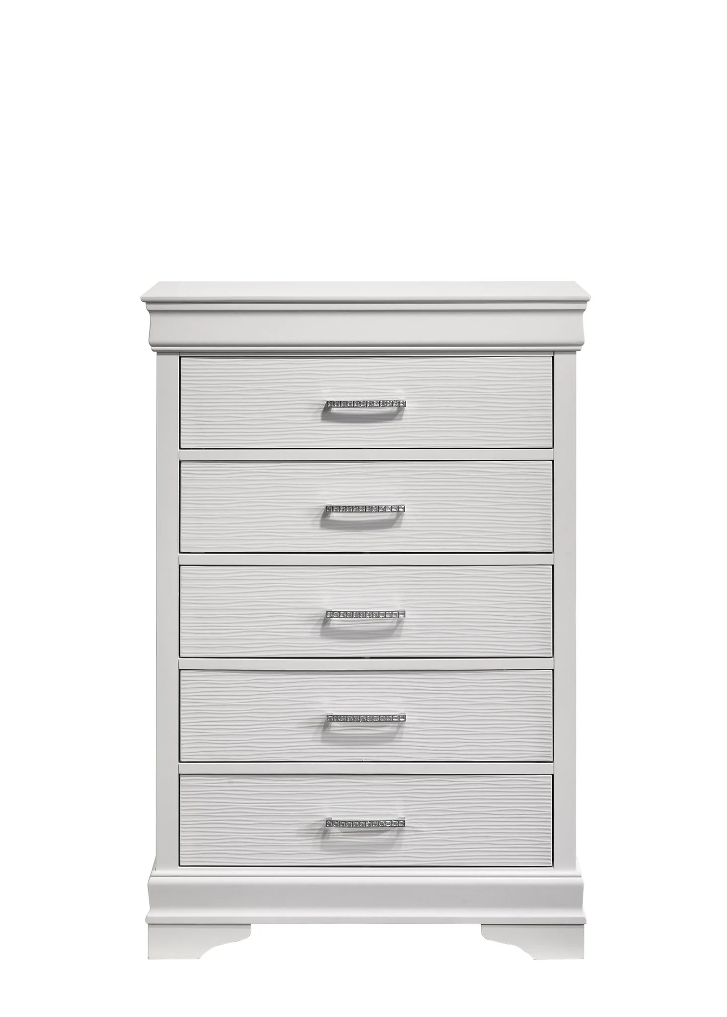 Brooklyn Full 5 Bedroom Set White - Image 15