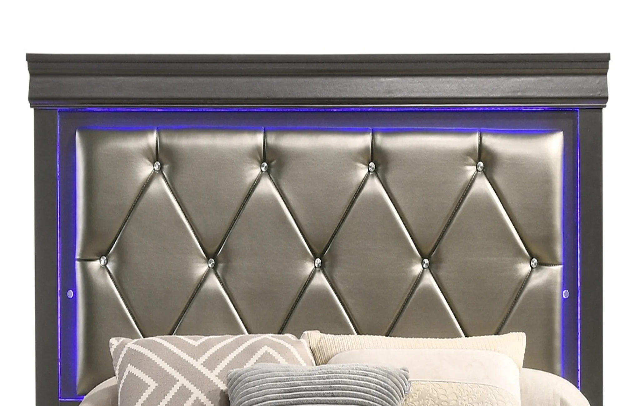 Brooklyn Full Bed Gray - Image 3