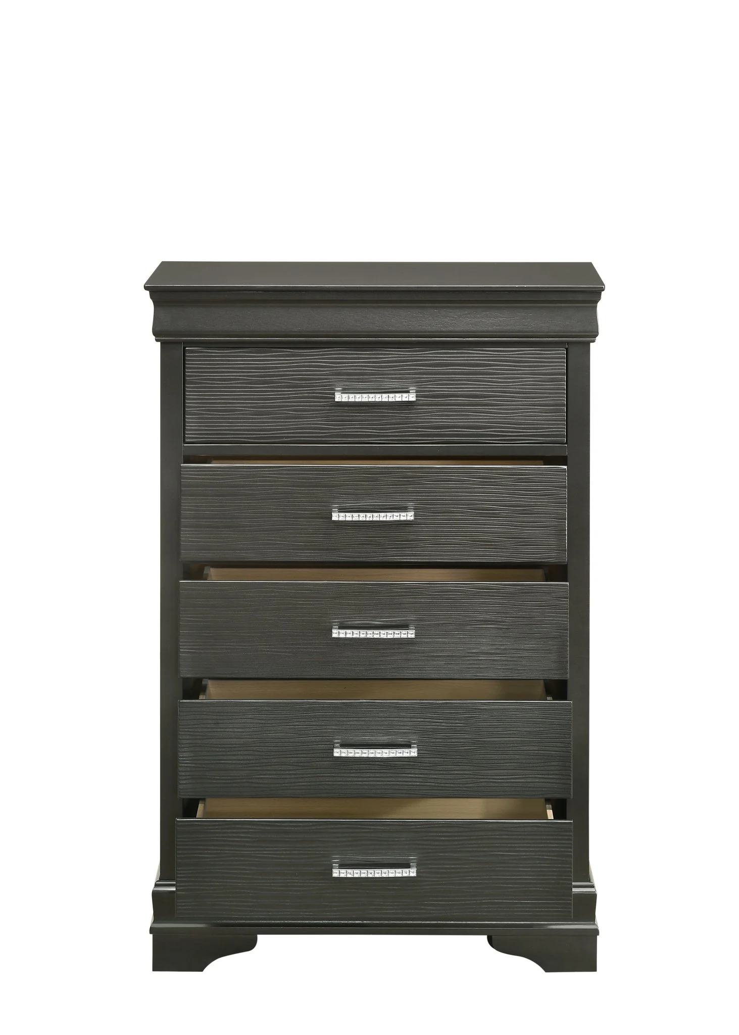 Brooklyn King 5 Bedroom Set Gray - Image 17