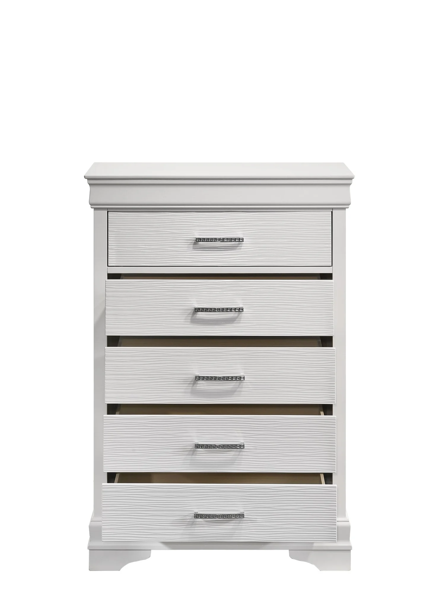 Brooklyn King 5 Bedroom Set White - Image 17
