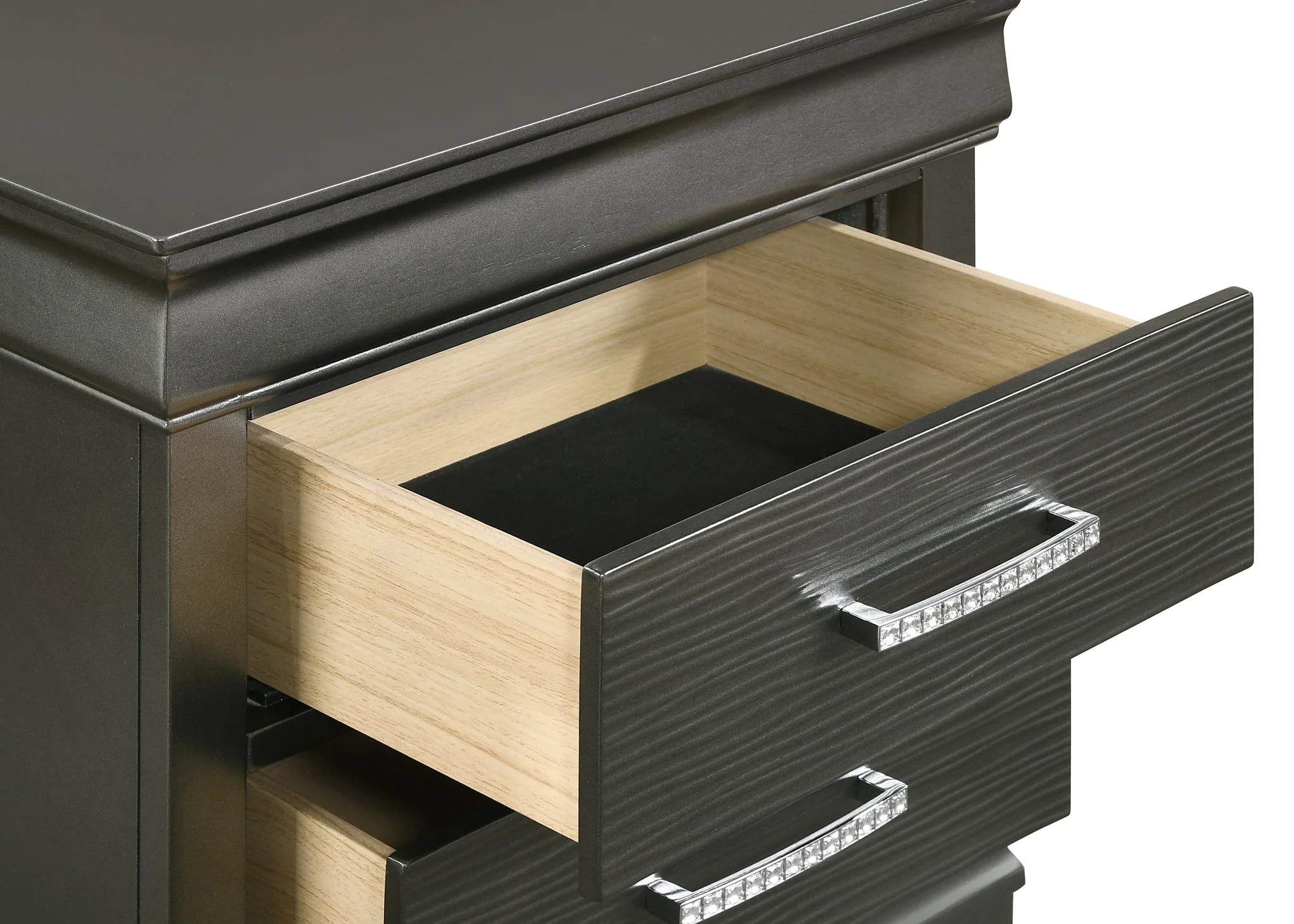 Brooklyn Nightstand Gray - Image 2