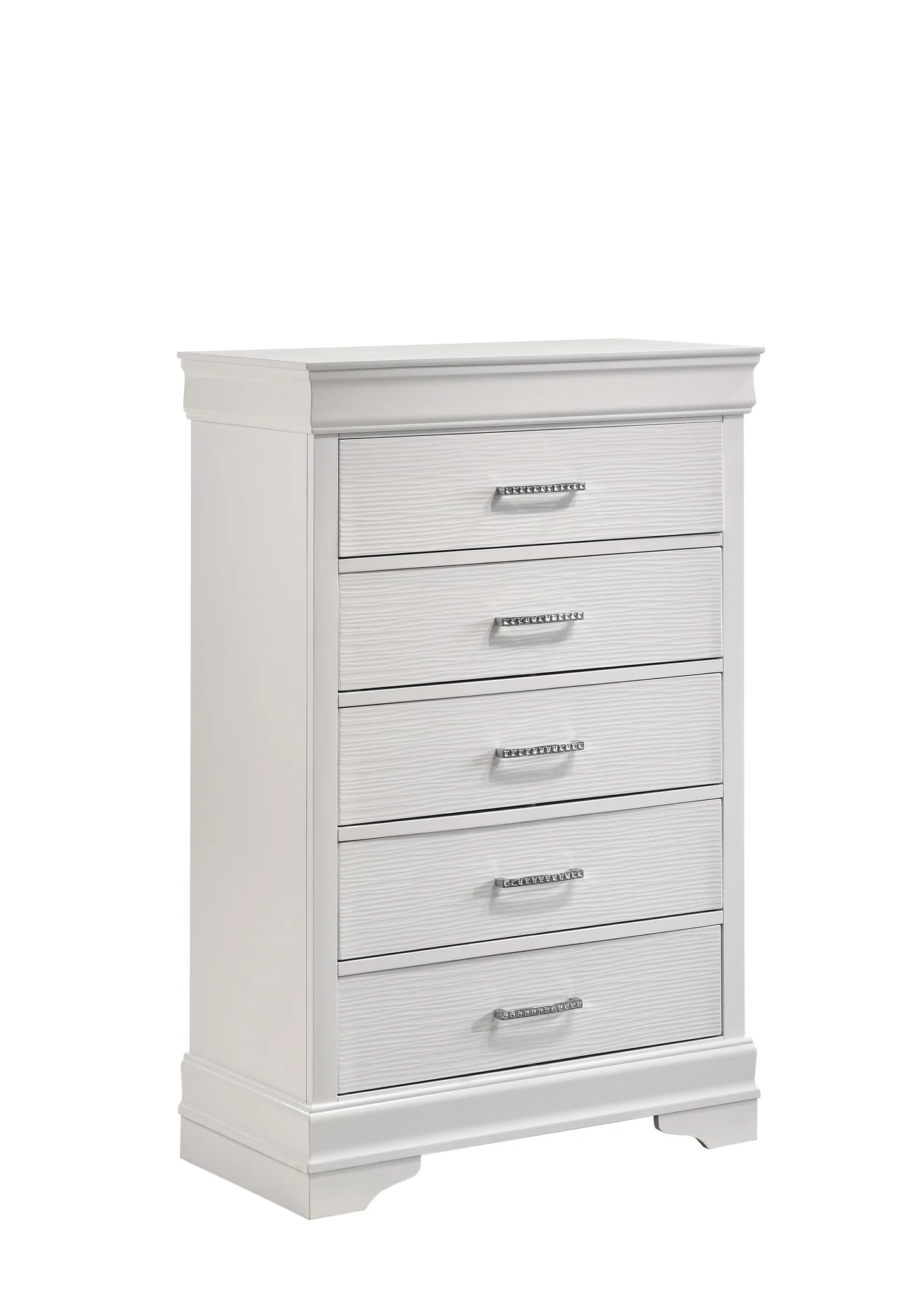 Brooklyn Queen 5 Bedroom Set White - Image 16