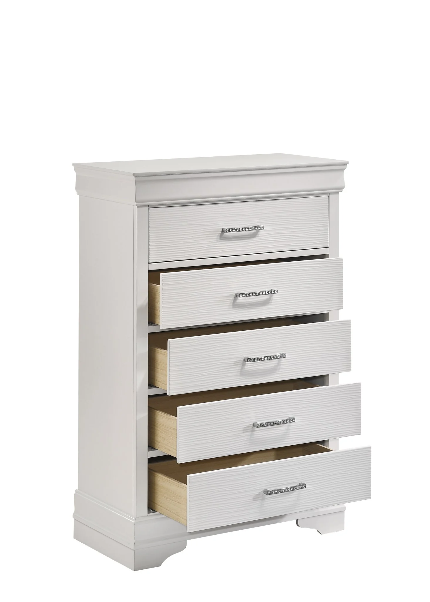 Brooklyn Queen 5 Bedroom Set White - Image 18