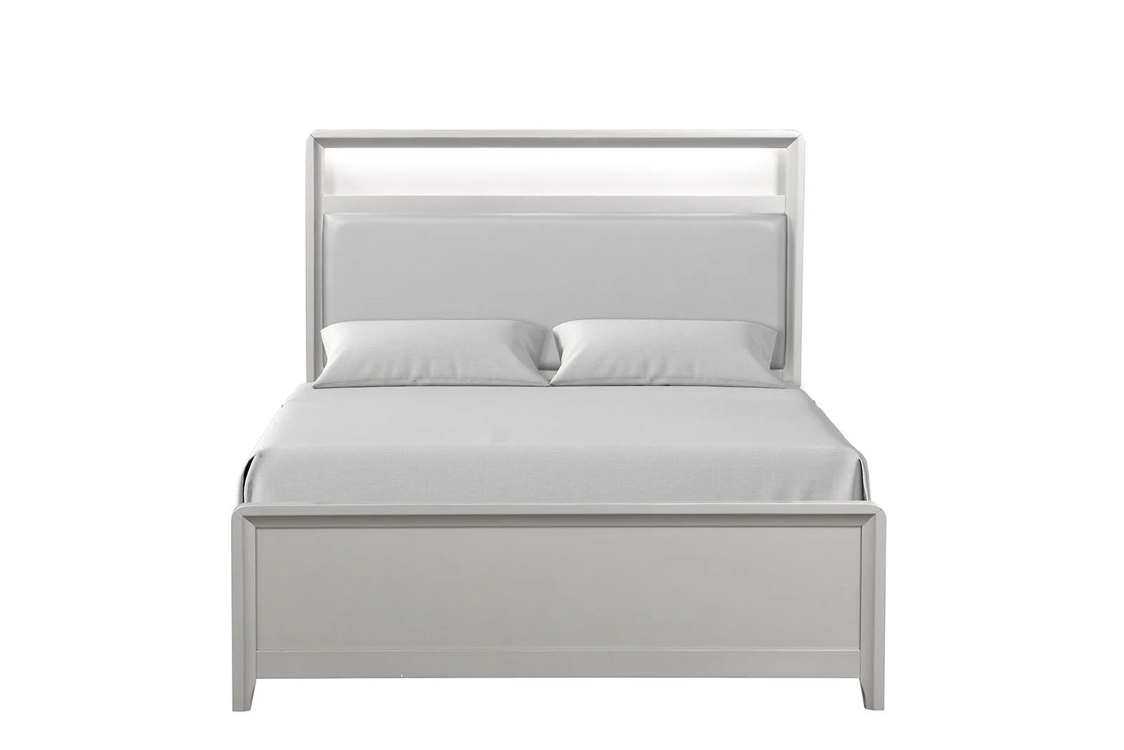 Bryne Queen Bed, Champagne - Image 3