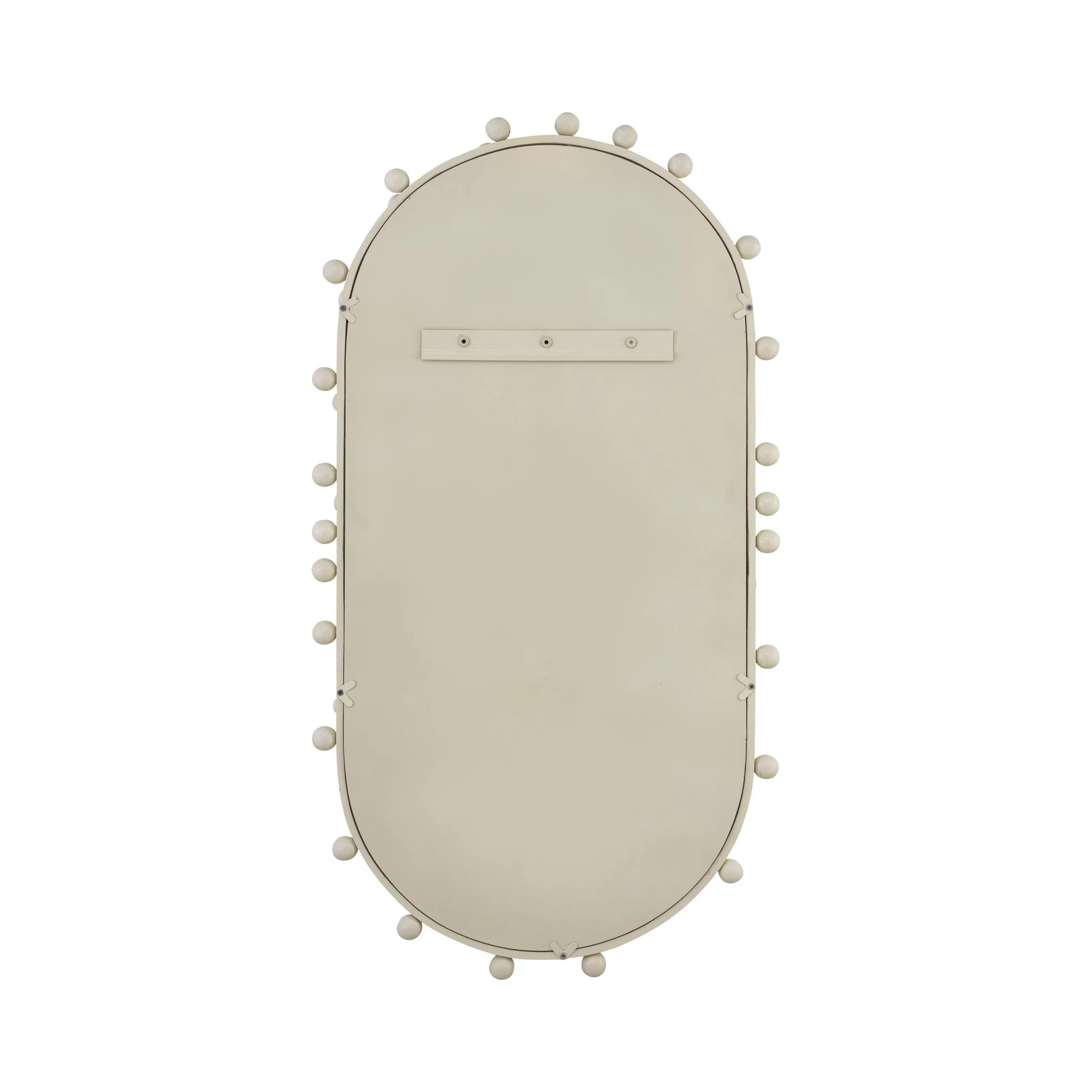 Bubbles Ivory Large Oval Wall Mirror - Image 5