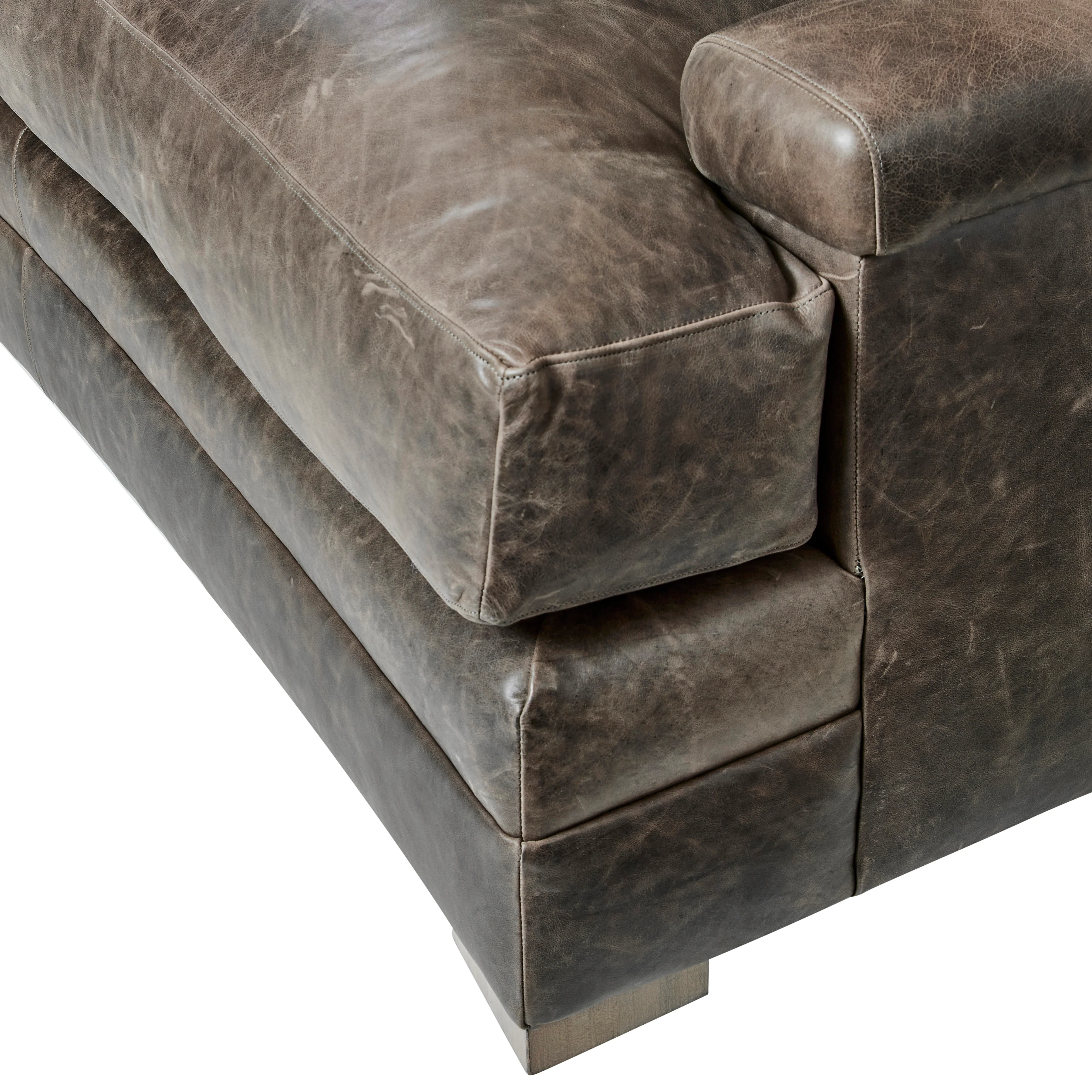 Burnham Leather Sofa - Image 11