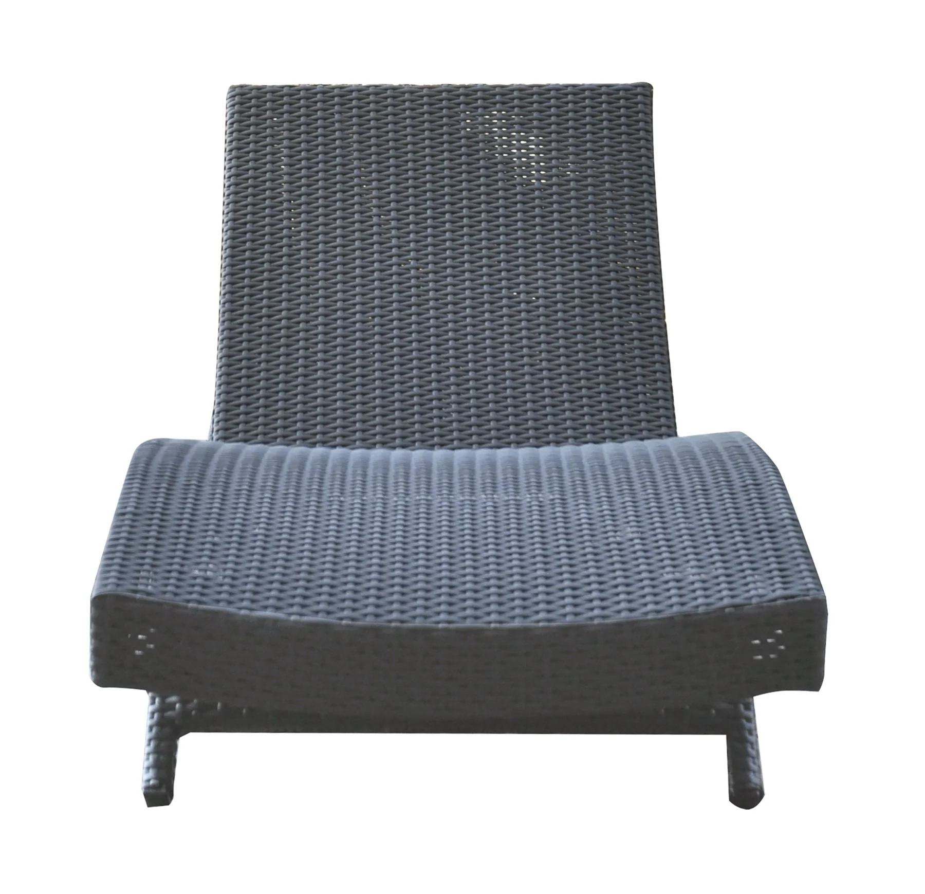 Cabana Outdoor Adjustable Wicker Chaise Lounge Chair - Image 2
